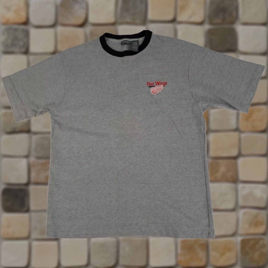 Vintage VINTAGE Detroit Red Wings Hockey Embroidered 2XL Shirt Pro Edge 90s Size US XXL / EU 58 / 5 - 1 Thumbnail