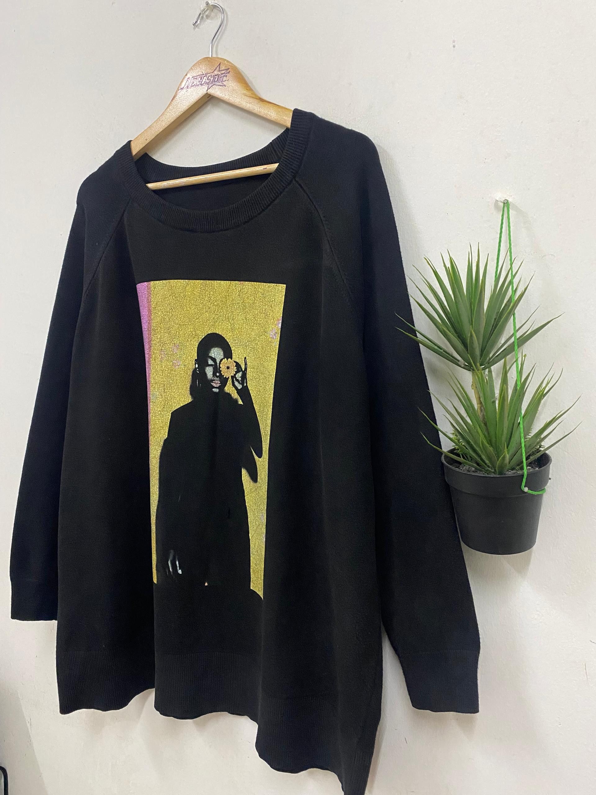 Vintage Vintage Y2K SADE rock band album cover knit shirt rare Size US XXL / EU 58 / 5 - 3 Thumbnail