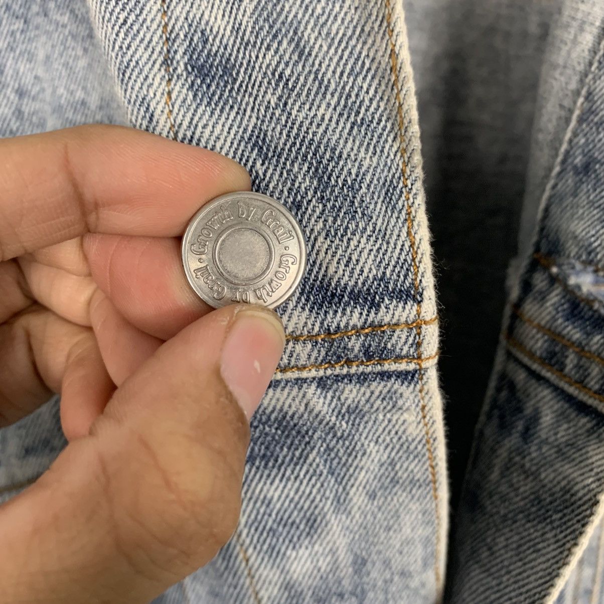 Japanese Brand Japanese Brand Growth By Grail Denim Jacket Size US L / EU 52-54 / 3 - 14 Thumbnail