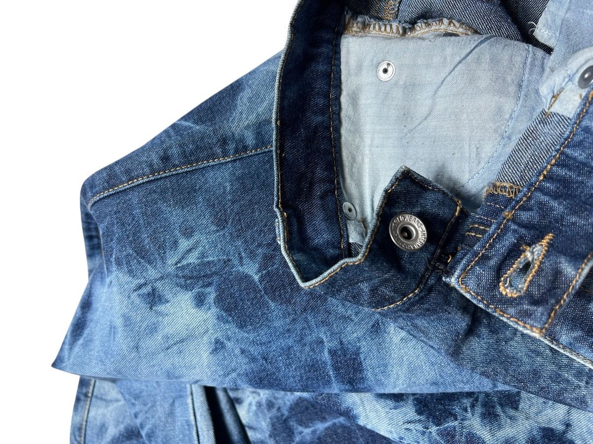 Japanese Brand 2000s Daily Topics Acid Washed Flared Pants Size US 30 / EU 46 - 7 Thumbnail