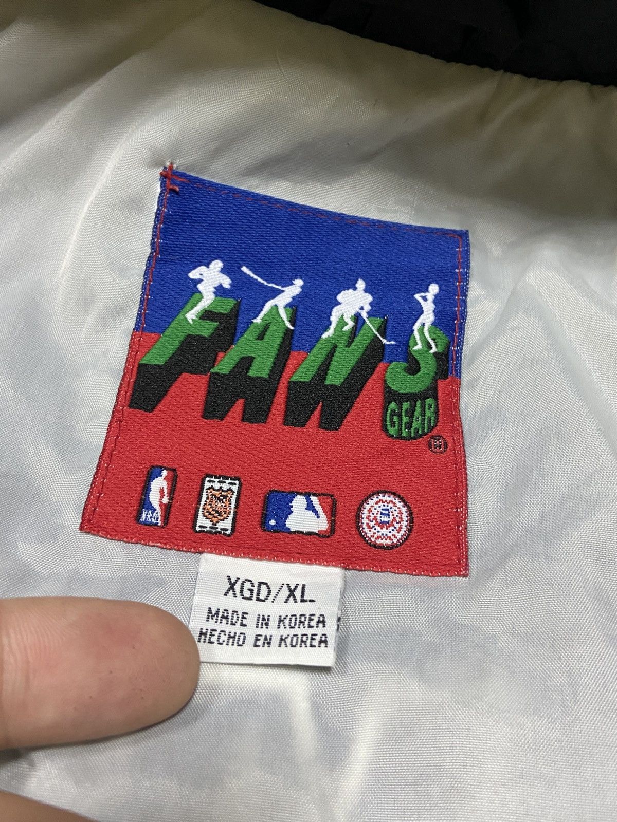 Vintage White Sox KOREA vintage double colour zip jacket Size US XL / EU 56 / 4 - 6 Thumbnail