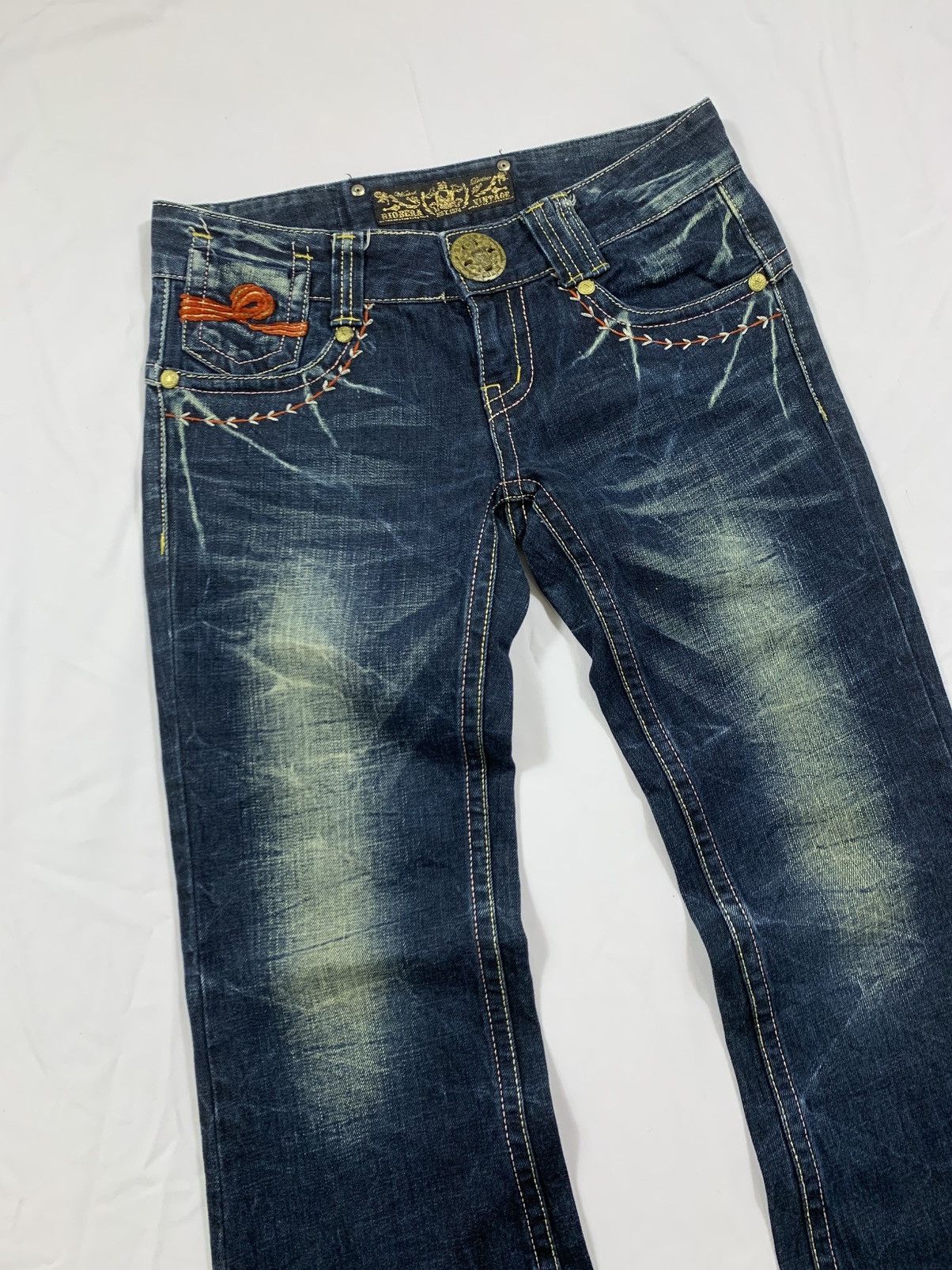 Tornado Mart Sick Flared Japanese Riobera Jeans Lgb ifsixwasnine Size US 29 - 4 Thumbnail