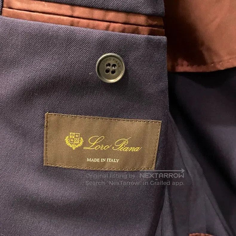 Loro Piana Loro Piana Navy Wool Casual Blazer. Size US XXS / EU 40 - 7 Thumbnail