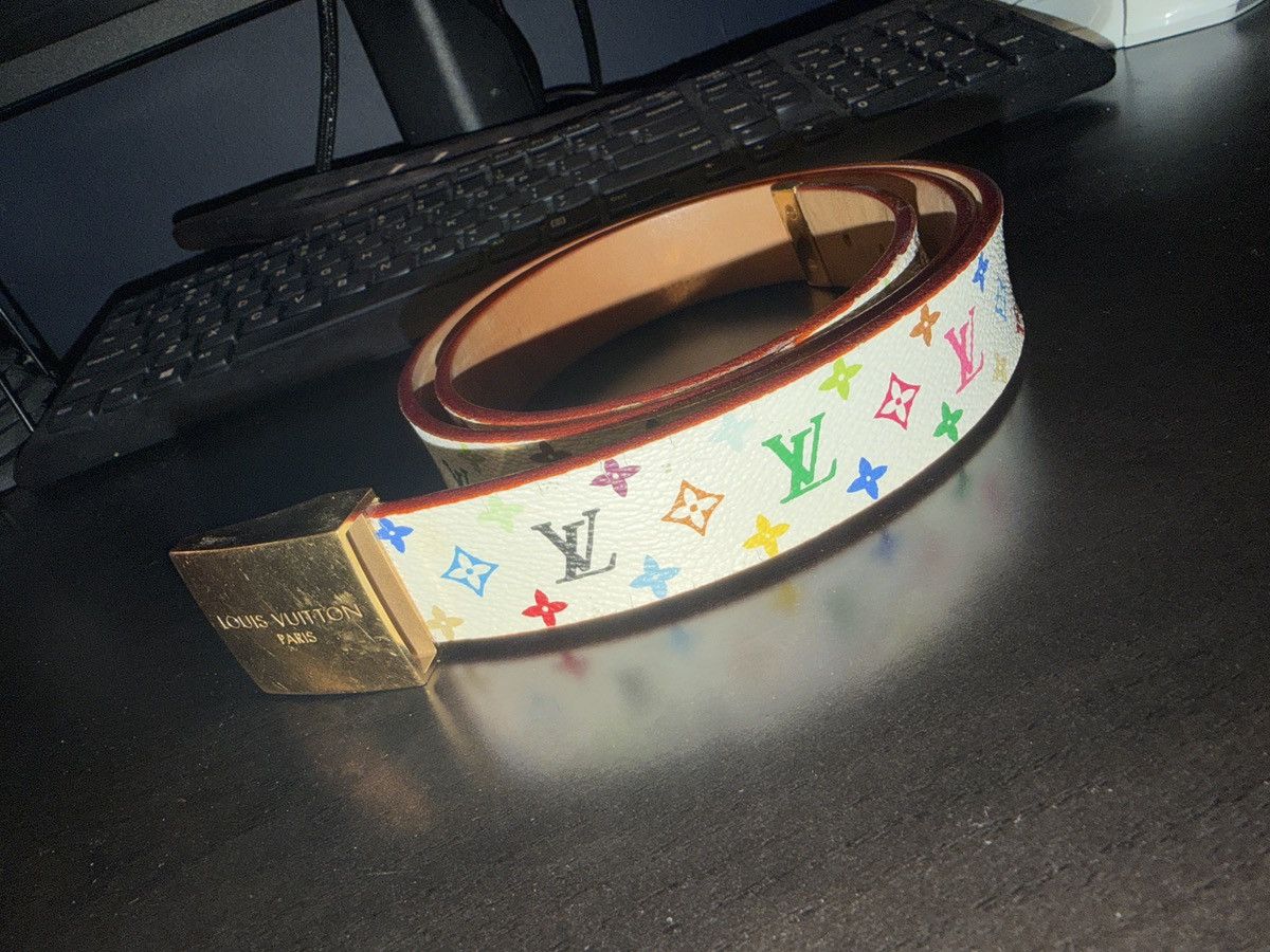 Louis Vuitton × Takashi Murakami Louis vuitton murakami belt vintage Size 36 - 3 Thumbnail