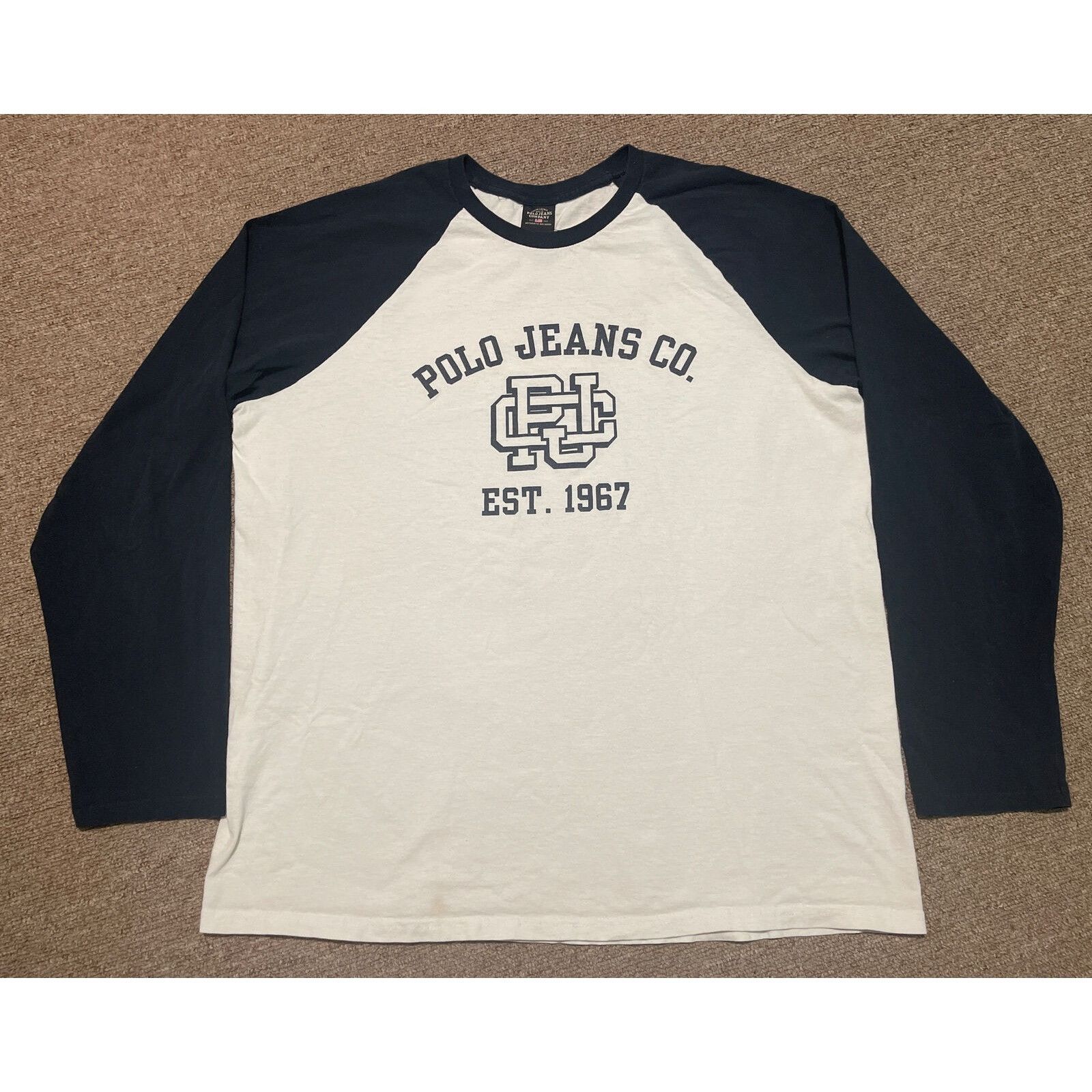 Polo Ralph Lauren Vintage 90s Large Polo Sport Ralph Lauren Jeans Co. Long Sle Size US L / EU 52-54 / 3 - 6 Thumbnail