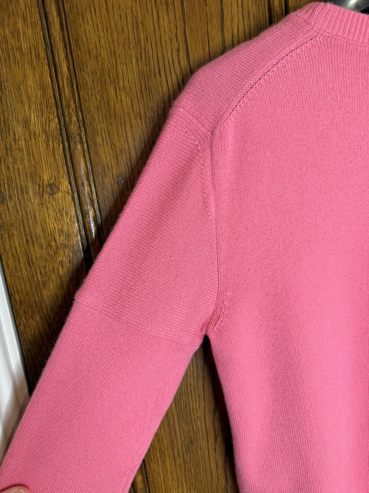 Calvin Klein 205W39NYC SS18 Calvin Klein 205w39nyc Logo pink cashmere sweater raf Size US XS / EU 42 / 0 - 14 Thumbnail