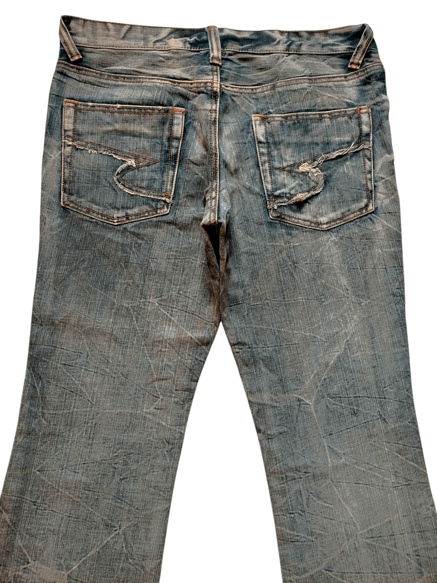 If Six Was Nine Flare Jeans Semantic Design Japan Boot cut Denim Size US 33 - 12 Thumbnail