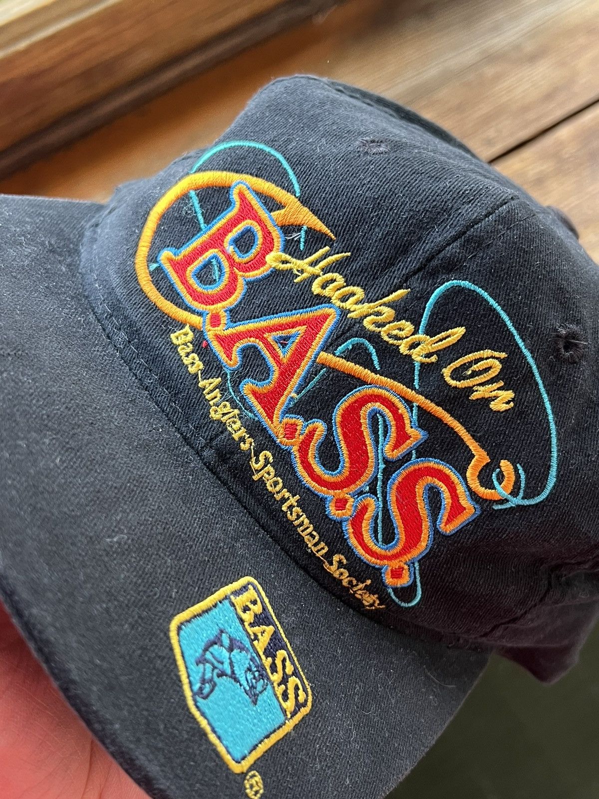 Vintage Vintage Hat B.A.S.S. Bass Anglers Sportsman Society Cap Size ONE SIZE - 11 Thumbnail