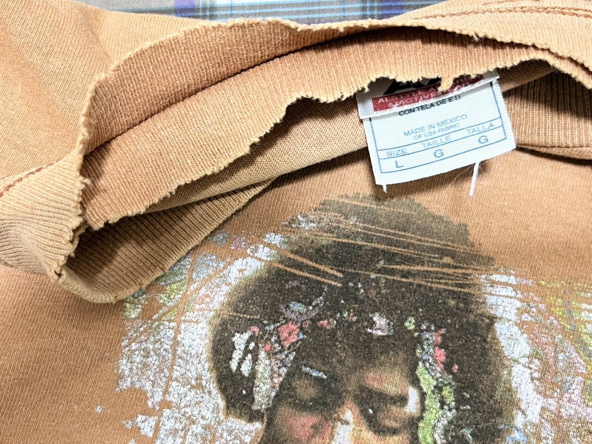 Jimi Hendrix Vintage 90s Jimi Hendrix Fade Orange Band T-Shirts Size US L / EU 52-54 / 3 - 25 Thumbnail