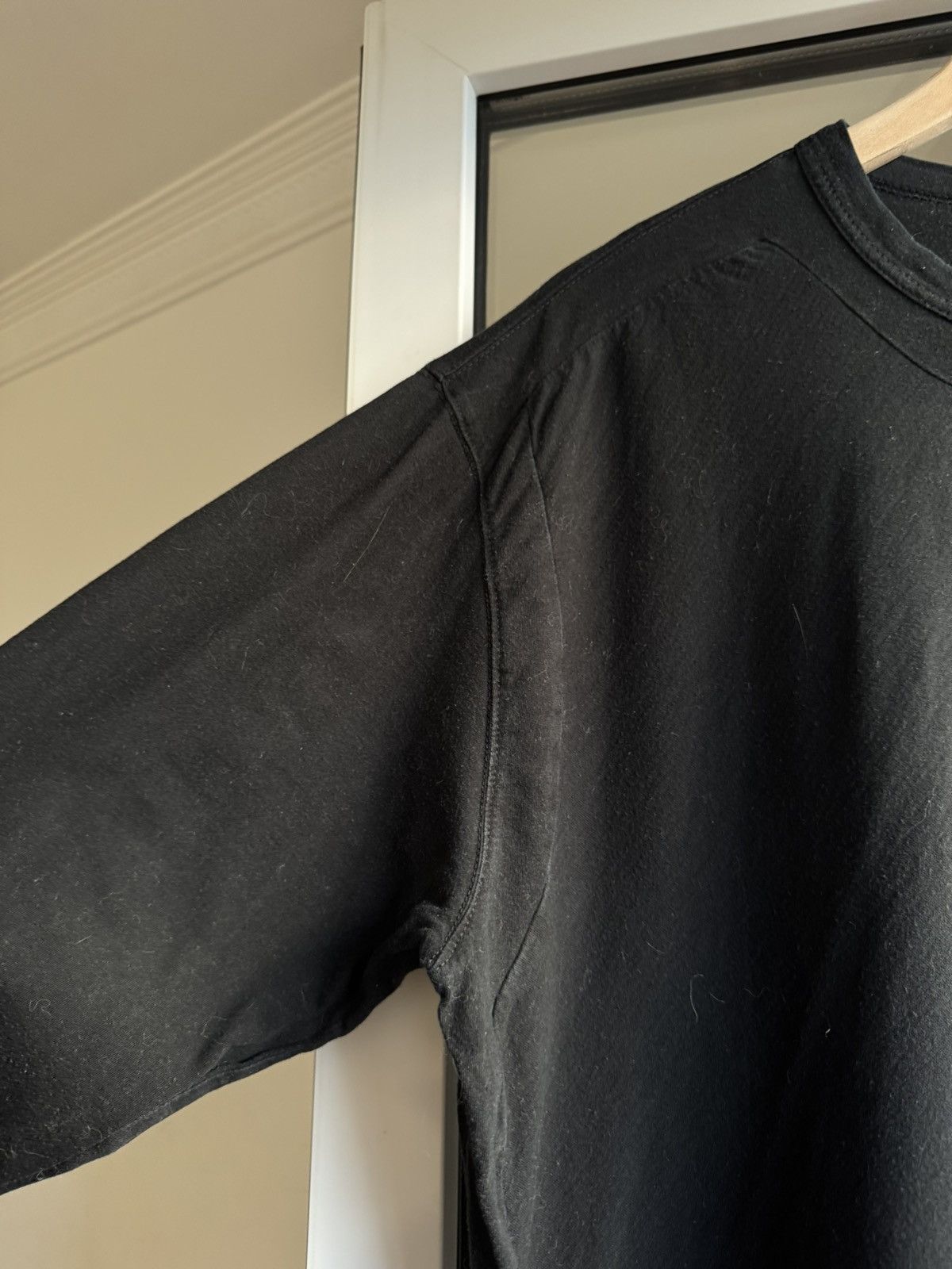 Comme des Garcons SHIRT Vintage Avangard Comme Des Garcons Shirt Longsleeve black Size US L / EU 52-54 / 3 - 10 Thumbnail