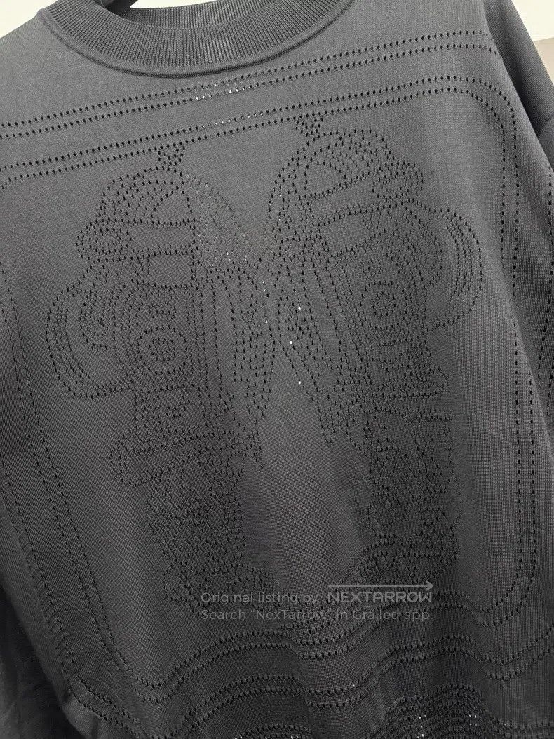 Hermes Hermes Grand Occasion Saddle Cutout Pattern Silk Crew Neck Size XS / US 0-2 / IT 36-38 - 2 Thumbnail