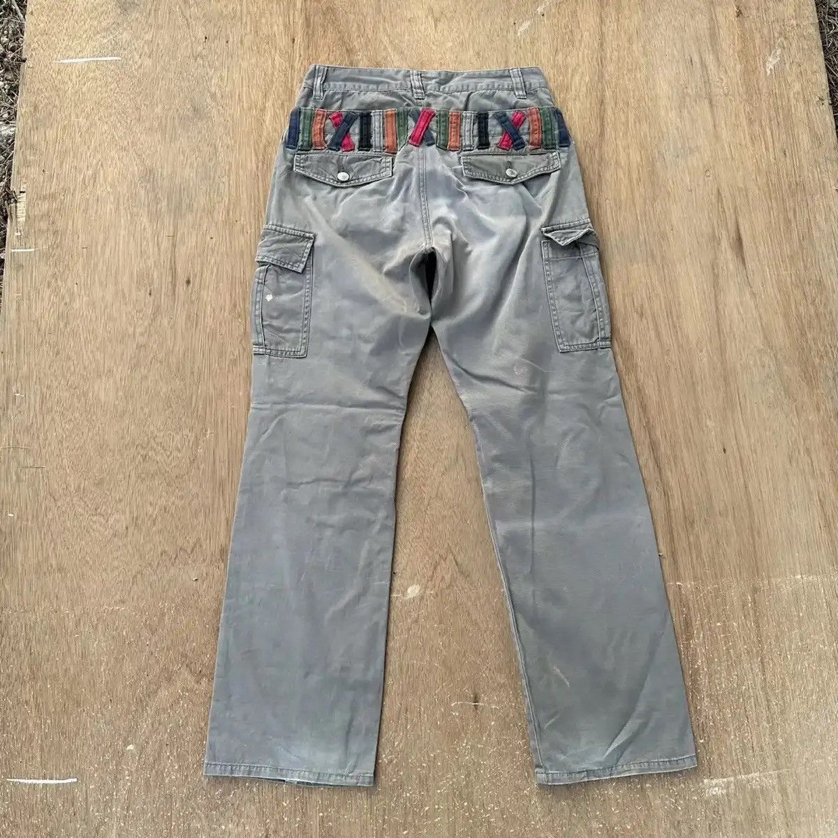 Edition Japan AMORE PURE VINTAGE DOUBLE WAIST JAPANESE TROUSERS FADED PANT Size US 28 / EU 44 - 11 Thumbnail