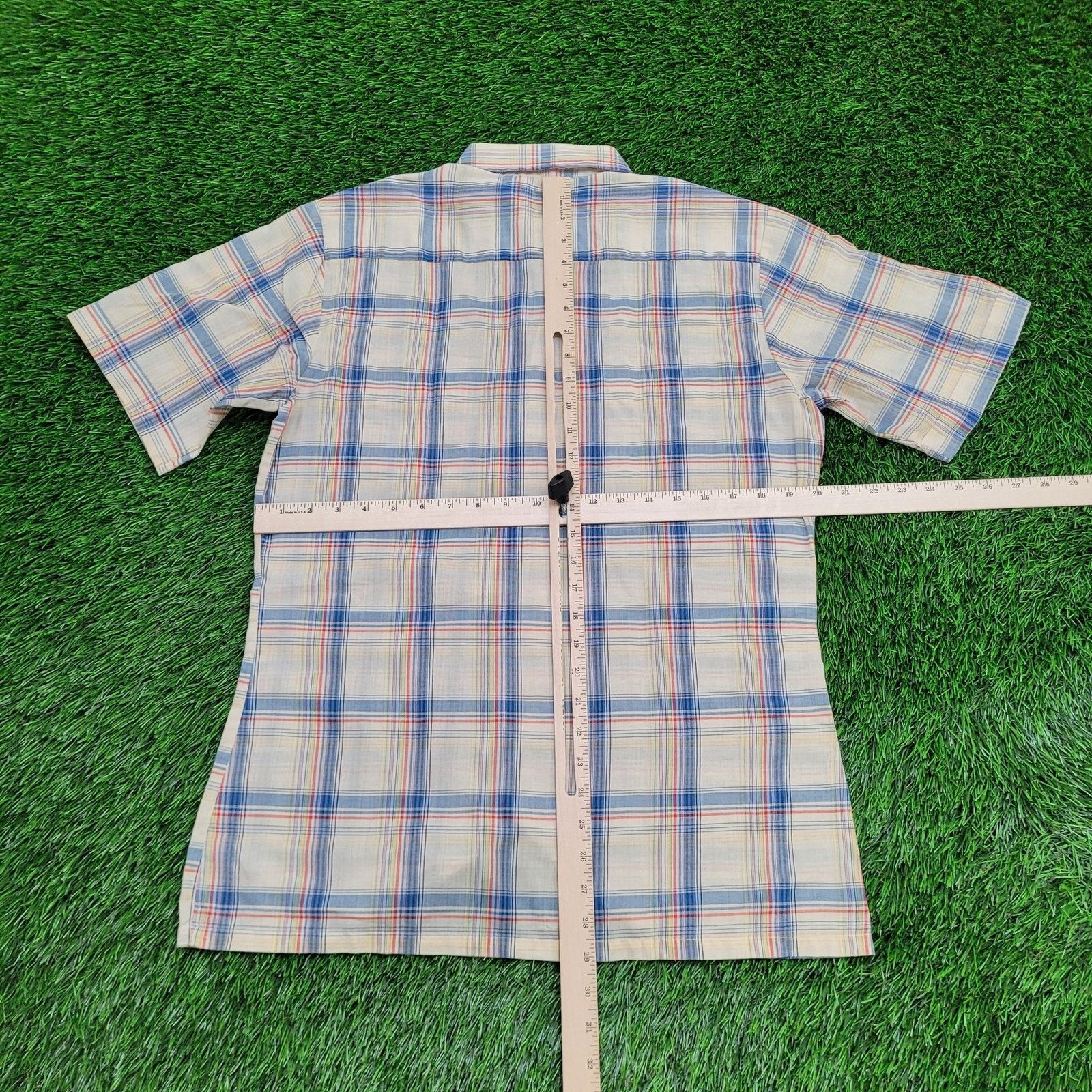Levi's VTG LEVIS Wildfire Button Shirt M/L Madras Plaid 70s 80s Size US L / EU 52-54 / 3 - 7 Thumbnail