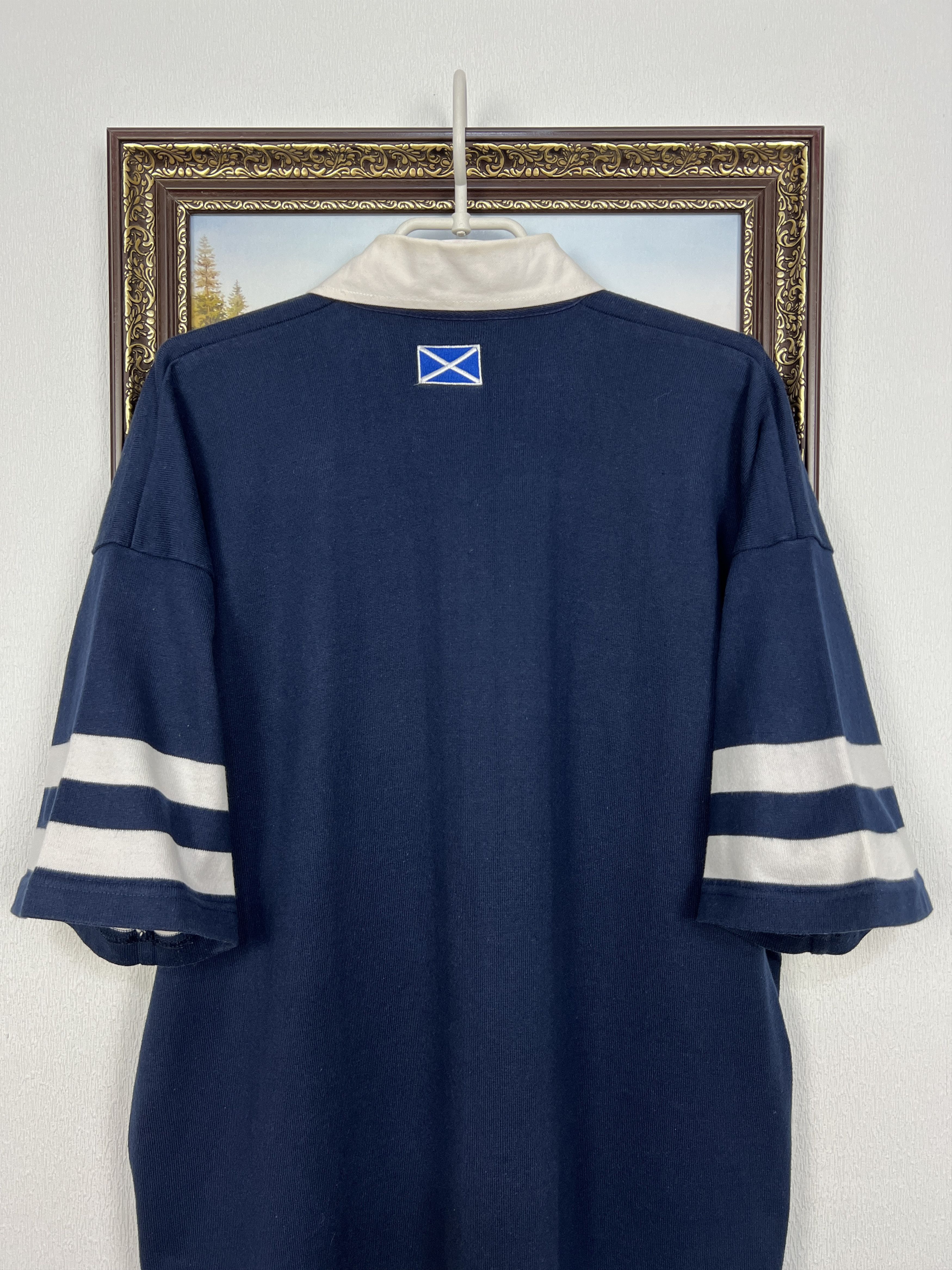 Vintage Vintage 90's Cunterbury Scotland Rugby Union Jersey National Size US XL / EU 56 / 4 - 10 Thumbnail