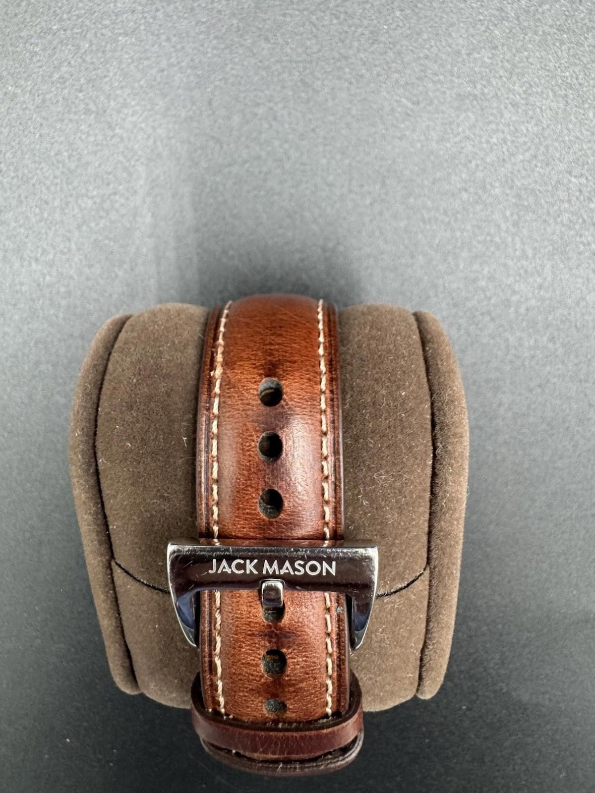Other Jack Mason Field Sub Second Quartz 38mm Leather Strap - JM-F Size ONE SIZE - 8 Thumbnail