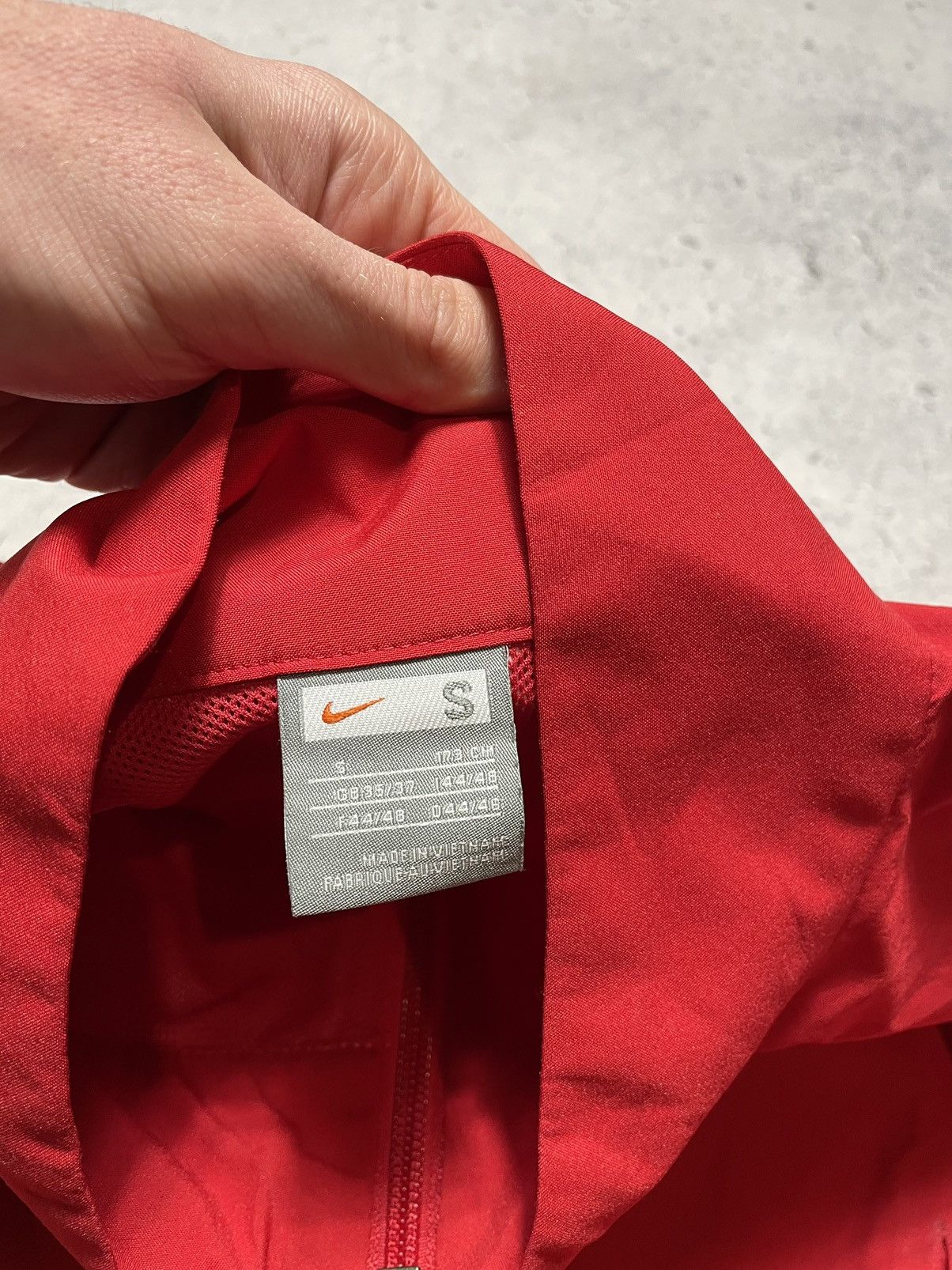 Nike × Vintage Vintage Nylon Windbreaker Jacket Y2K Nike Manchester United Size US S / EU 44-46 / 1 - 10 Thumbnail