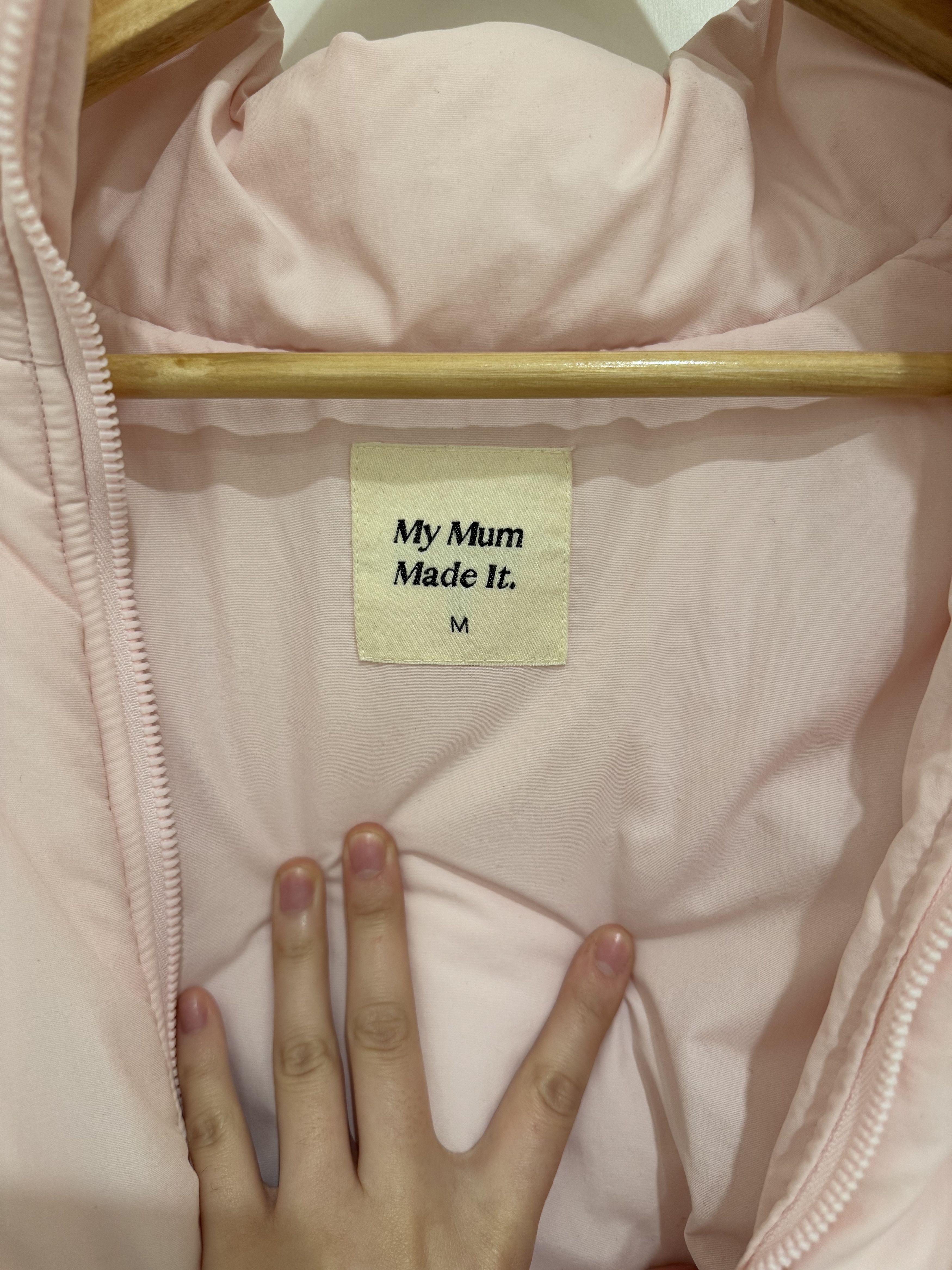 Other mymummadeit Pink Down Jacket Size M / US 6-8 / IT 42-44 - 2 Thumbnail