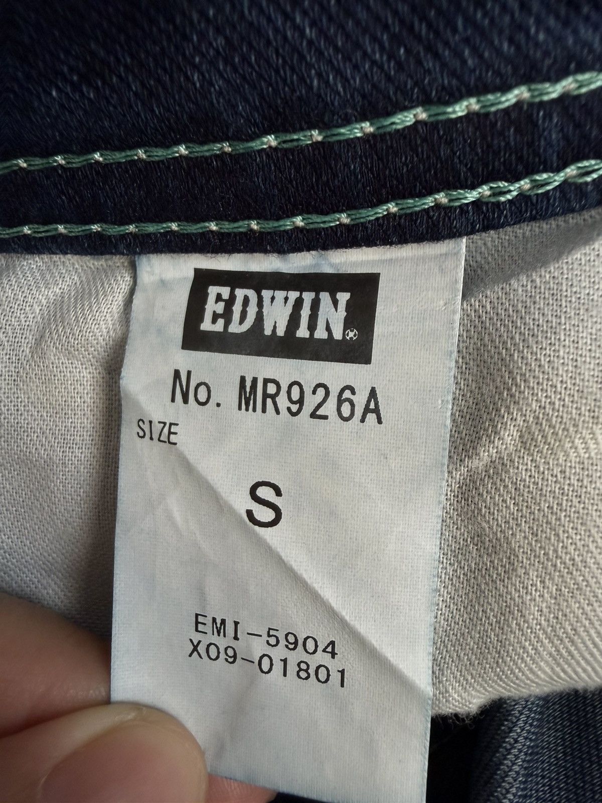 Edwin Vintage Miss Edwin Jeans High-rise Skinny Denim Pants Size 27" / US 4 / IT 40 - 8 Thumbnail