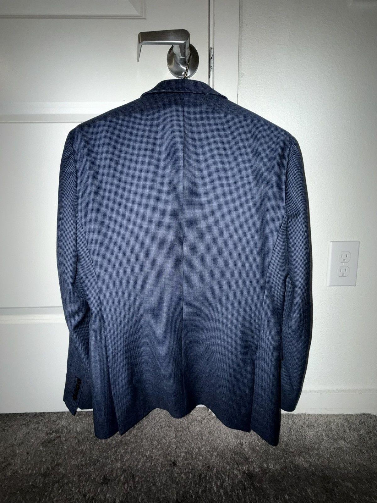 Express Marlane Super 100’s Wool Suit Size 38R - 2 Thumbnail