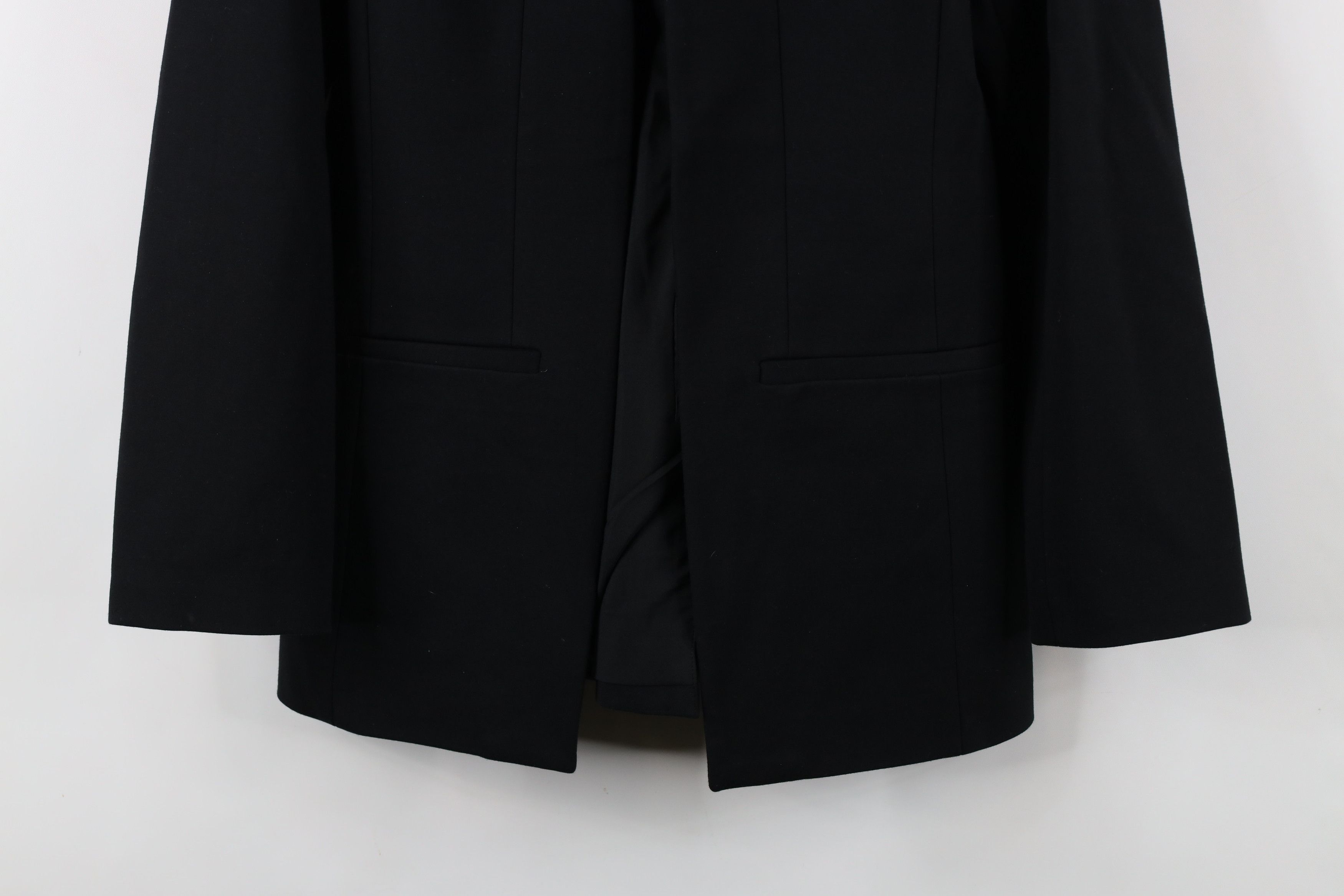 Express × Vintage New Express Open Front Blazer Suit Jacket Sport Coat Black Size M / US 6-8 / IT 42-44 - 3 Thumbnail