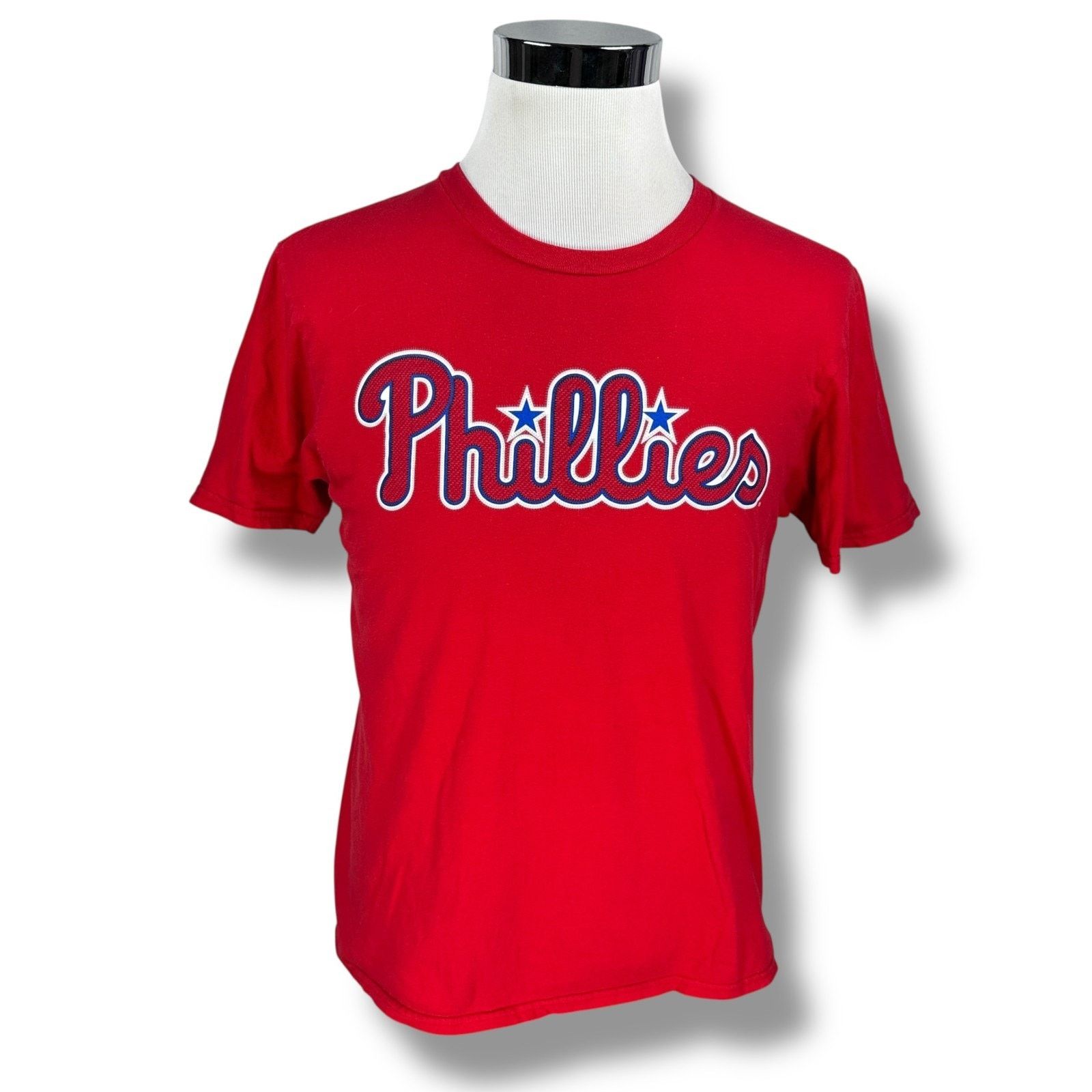 Other Philadelphia Phillies T-Shirt Men's Medium Red Short Sleeve Size US M / EU 48-50 / 2 - 1 Thumbnail