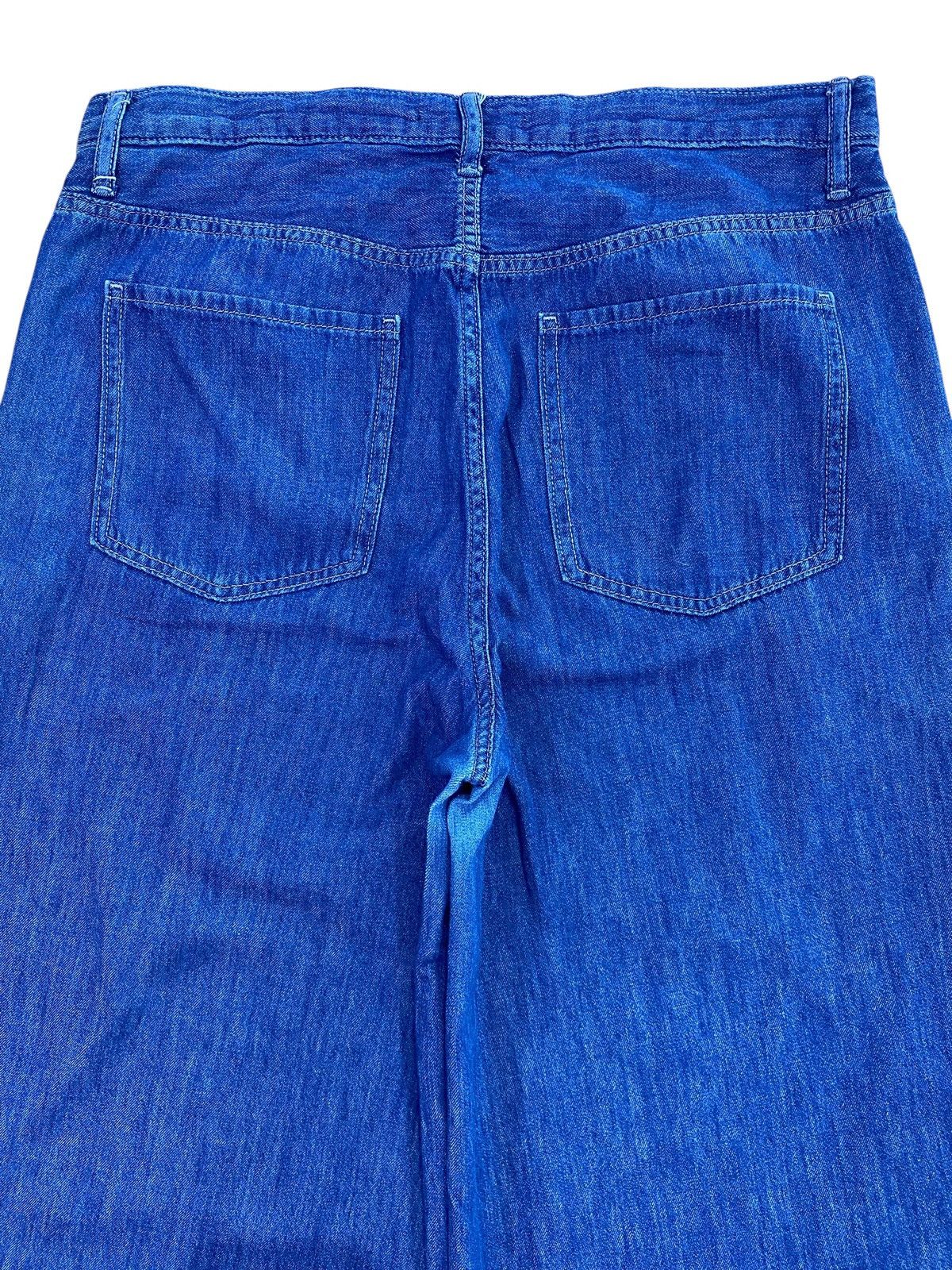 Uniqlo Uniqlo Blue Wash Baggy Style Soft Jeans Size US 34 / EU 50 - 4 Thumbnail