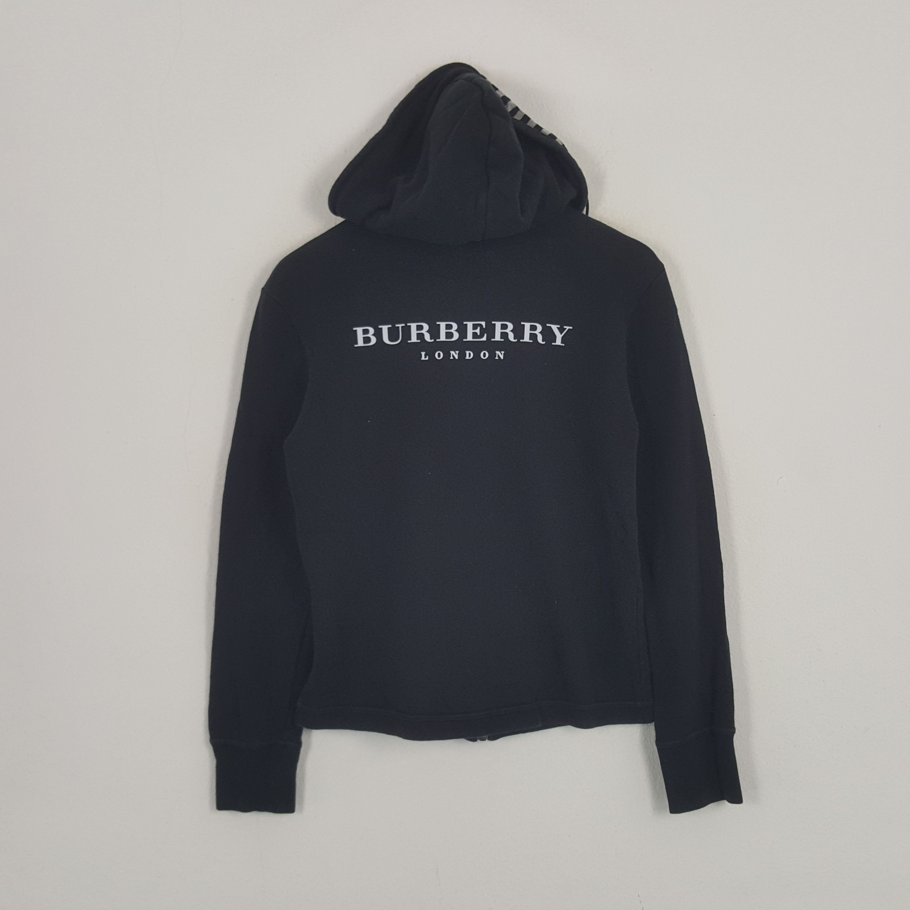 Burberry × Vintage Vintage Burberry London Blue Label Custom Spell Out Jacket Size S / US 4 / IT 40 - 1 Thumbnail
