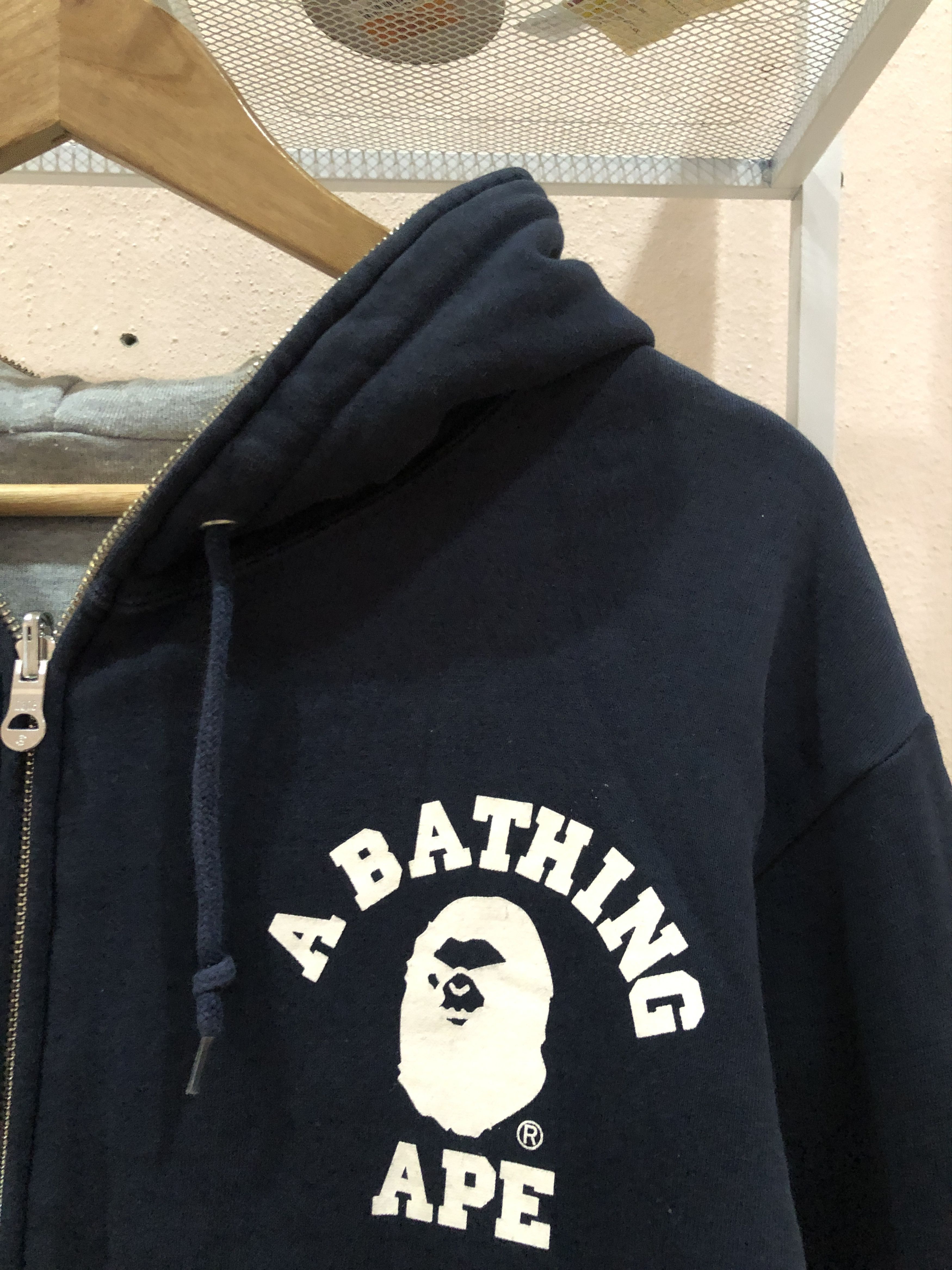 Bape Reversible A Bathing Ape General ASNKA Full Zip Hoodie Size US XL / EU 56 / 4 - 2 Thumbnail