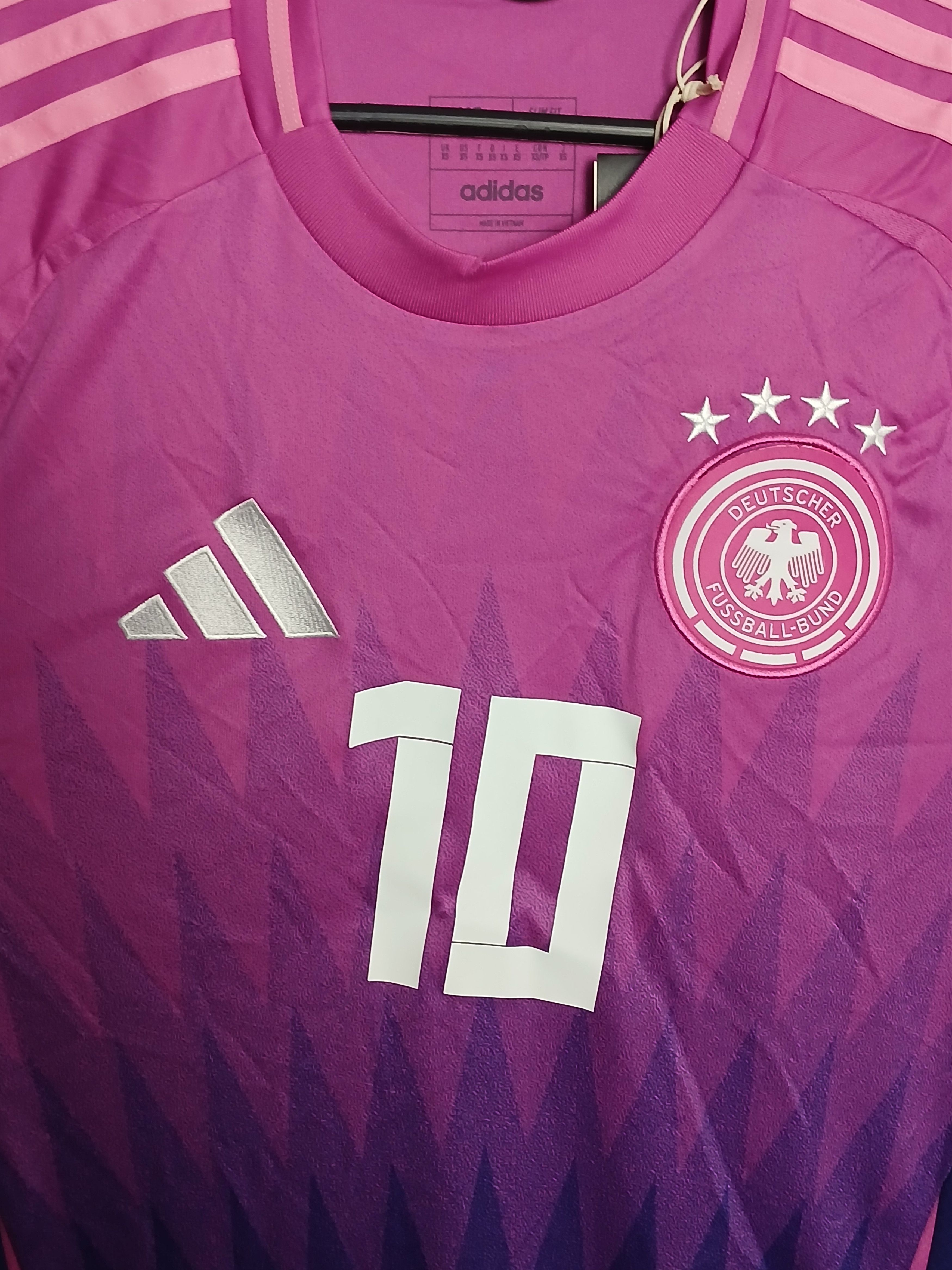 Adidas New Germany 2024 Away Musiala Football Jersey T-Shirt Size US XS / EU 42 / 0 - 4 Thumbnail