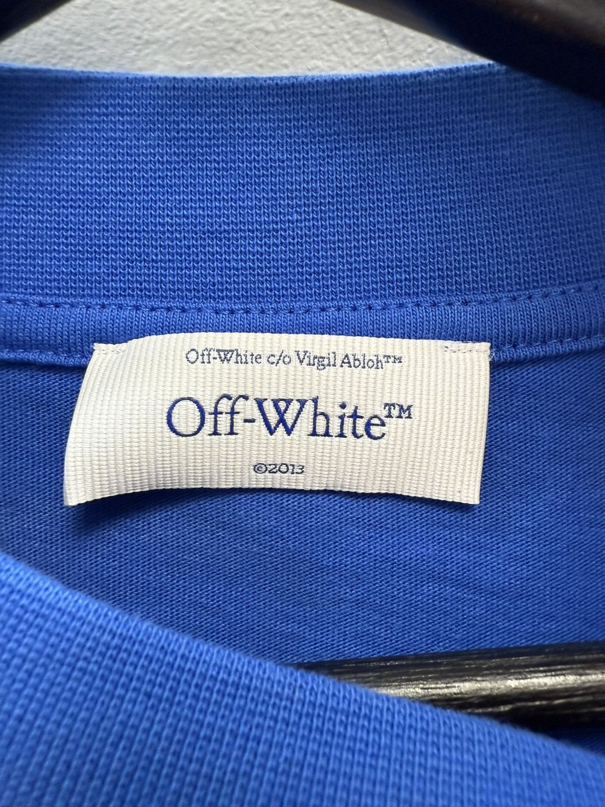 Off-White Off-White Blue Paisley Shirt Size US S / EU 44-46 / 1 - 7 Thumbnail