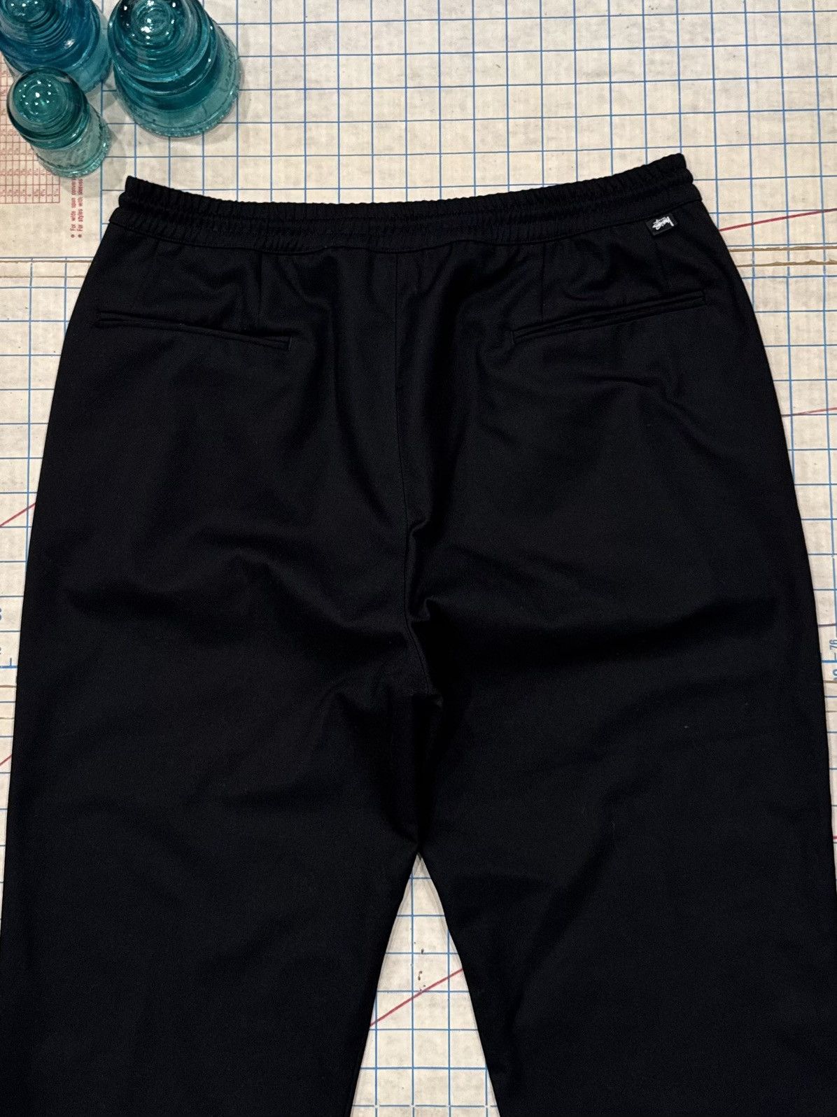 Stussy Stussy Bryan Beach Pants Black Wool Blend Size Medium Mens Size US 34 / EU 50 - 13 Thumbnail