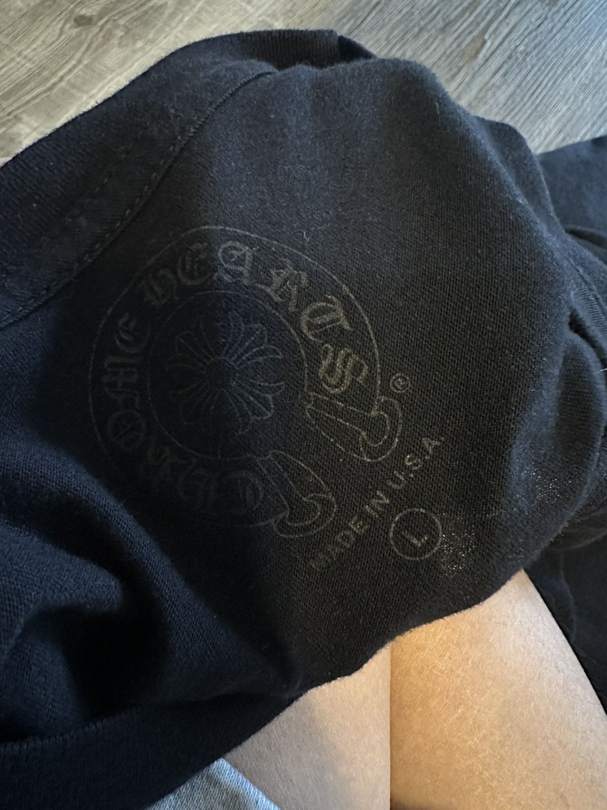 Chrome Hearts 🔥Chrome Hearts Made in Hollywood Black Long Sleeve Tee Size US L / EU 52-54 / 3 - 4 Thumbnail