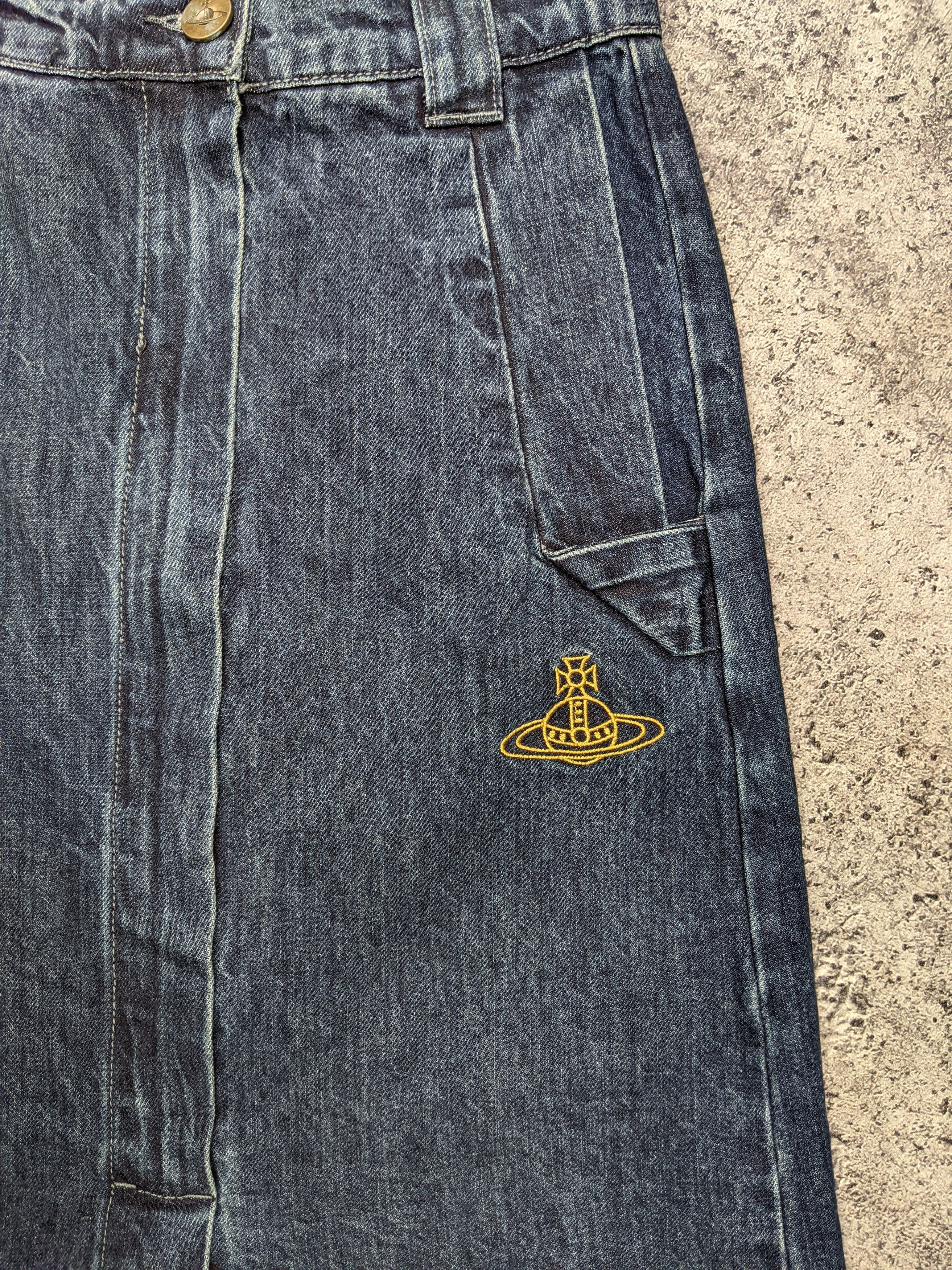 Vivienne Westwood Vivienne Westwood Anglomania Denim Skirt Size 26" / US 2 / IT 38 - 3 Thumbnail