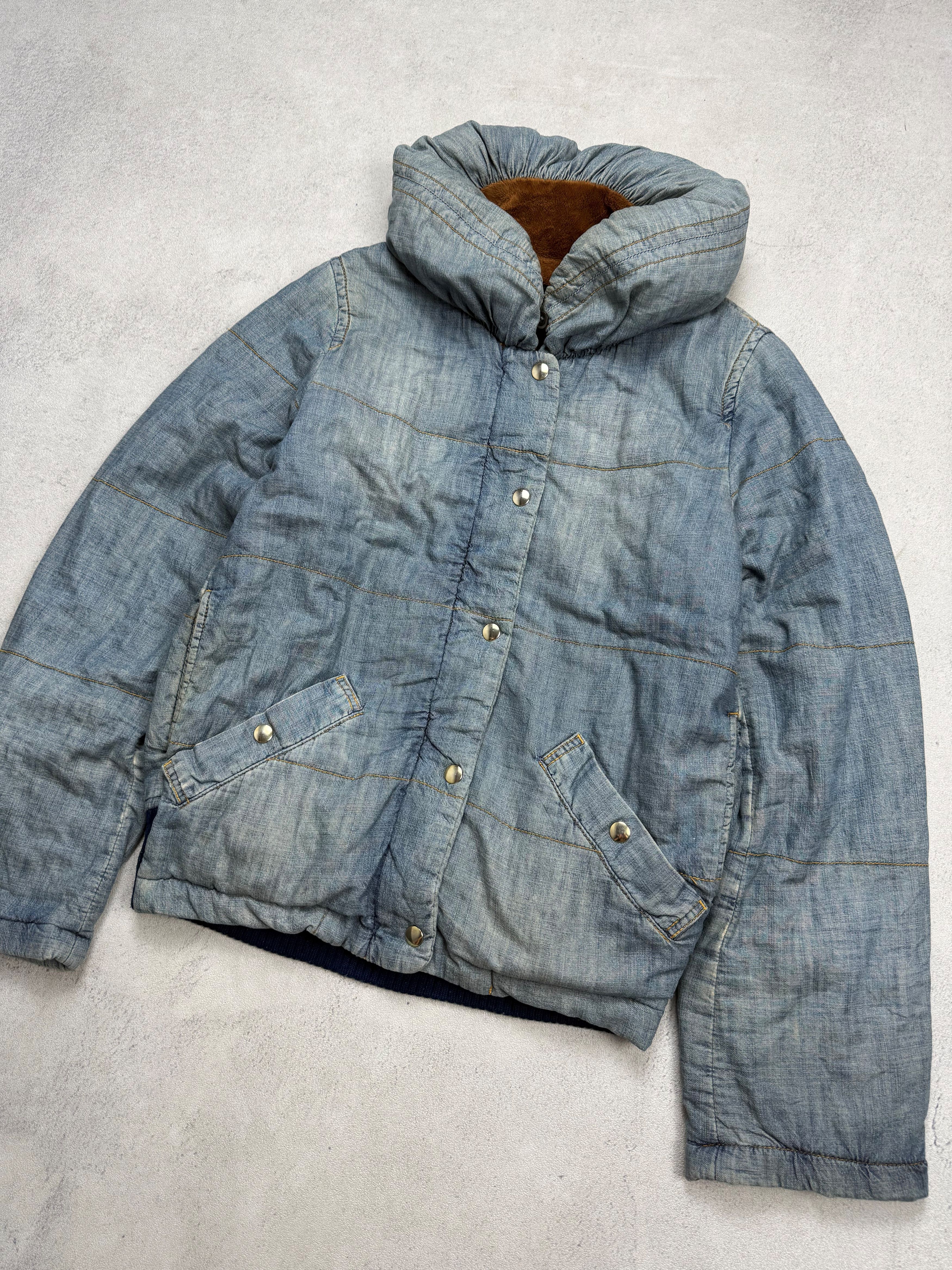 mercibeaucoup Issey Miyake Mercibeaucoup Pillow Collar Lined Sherpa Jacket Size M / US 6-8 / IT 42-44 - 2 Thumbnail