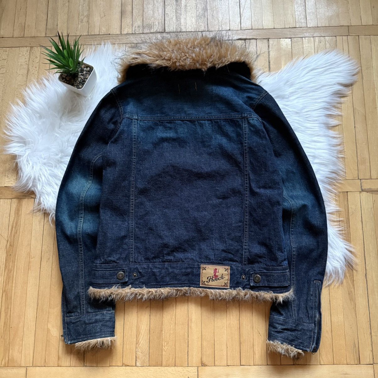If Six Was Nine 📌 Vintage Hooch If Six Was Nine Style Denim Fur Jacket Size US M / EU 48-50 / 2 - 11 Thumbnail
