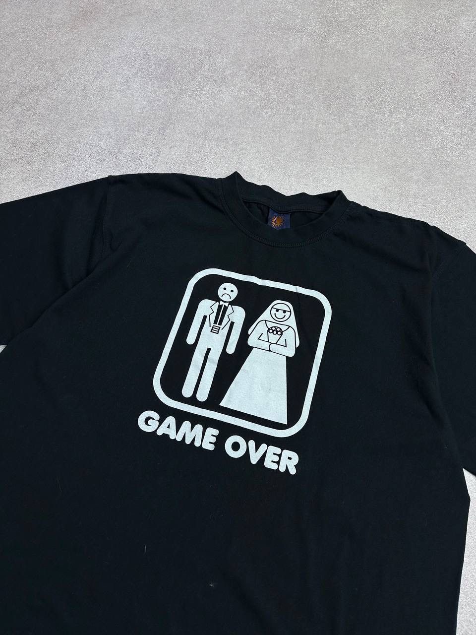 Vintage Vintage Game Over Humour Boxy T-shirt Y2K XL Size US XL / EU 56 / 4 - 3 Thumbnail