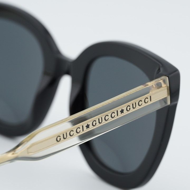 Gucci Gucci GG0564S 001 Women Sunglasses Black Cat Eye Frame Size ONE SIZE - 10 Thumbnail
