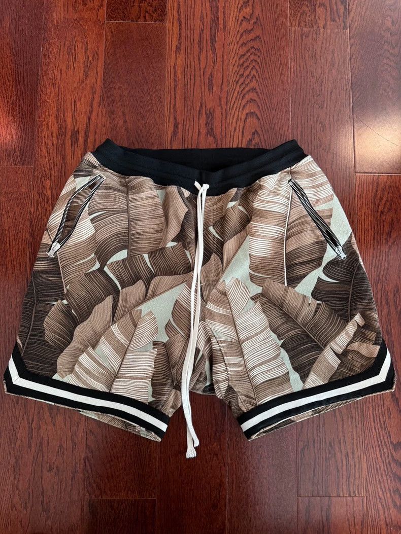 Fear of God Fear of God x Barney's Leaf Print Shorts Size US 31 - 1 Thumbnail