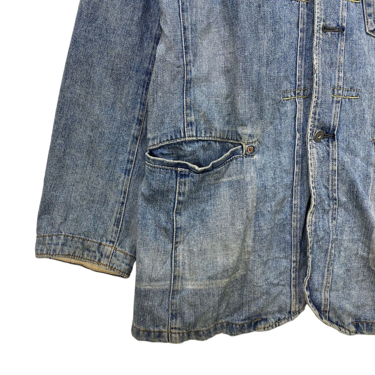 Japanese Brand 🔥Vintage Levis Redloop Denim Jackeadw In Japan Size US M / EU 48-50 / 2 - 5 Thumbnail