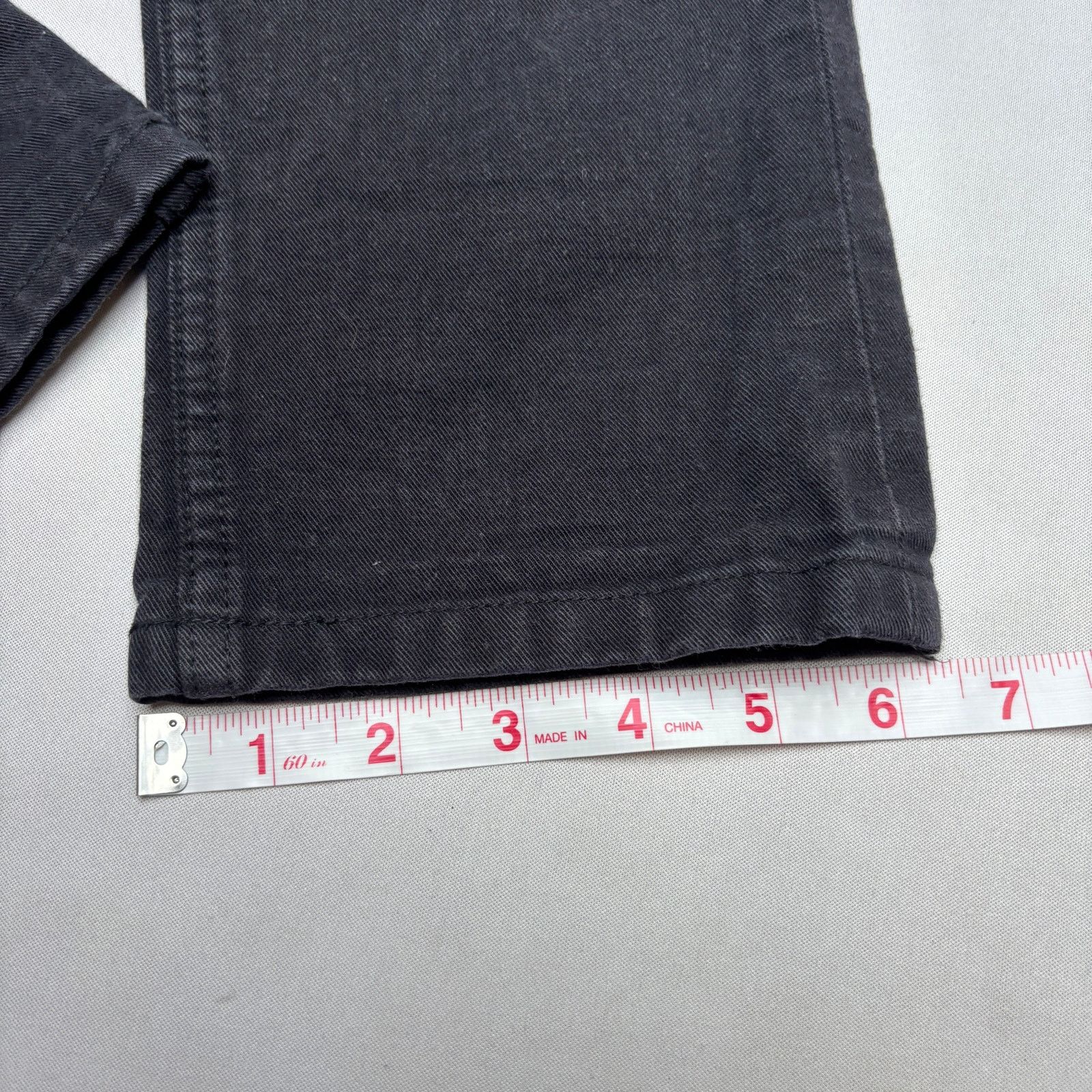 A.P.C. A.P.C. Rue Madame Paris Selvedge Jeans 28x27.5 Black Denim Size US 28 / EU 44 - 11 Thumbnail