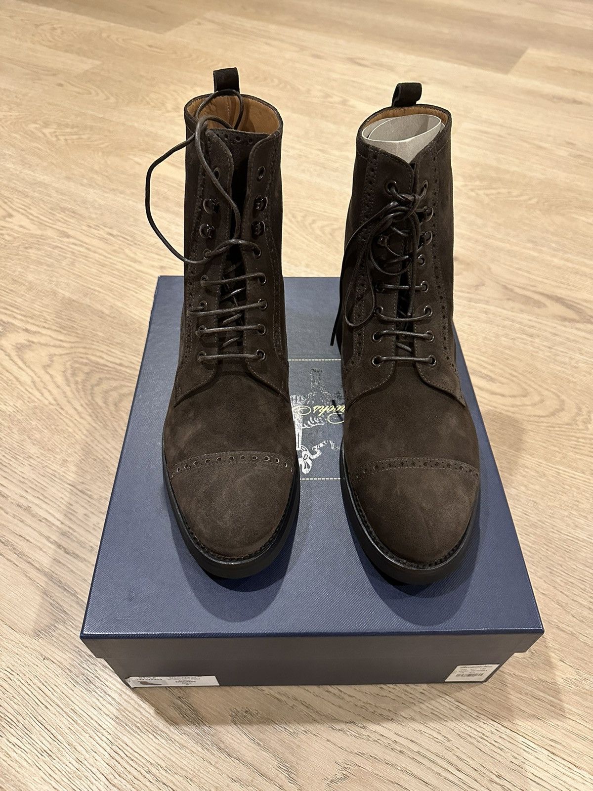 Brooks Brothers Brooks Brothers Golden Fleece® Suede Boots Size US 8 / EU 41 - 1 Thumbnail