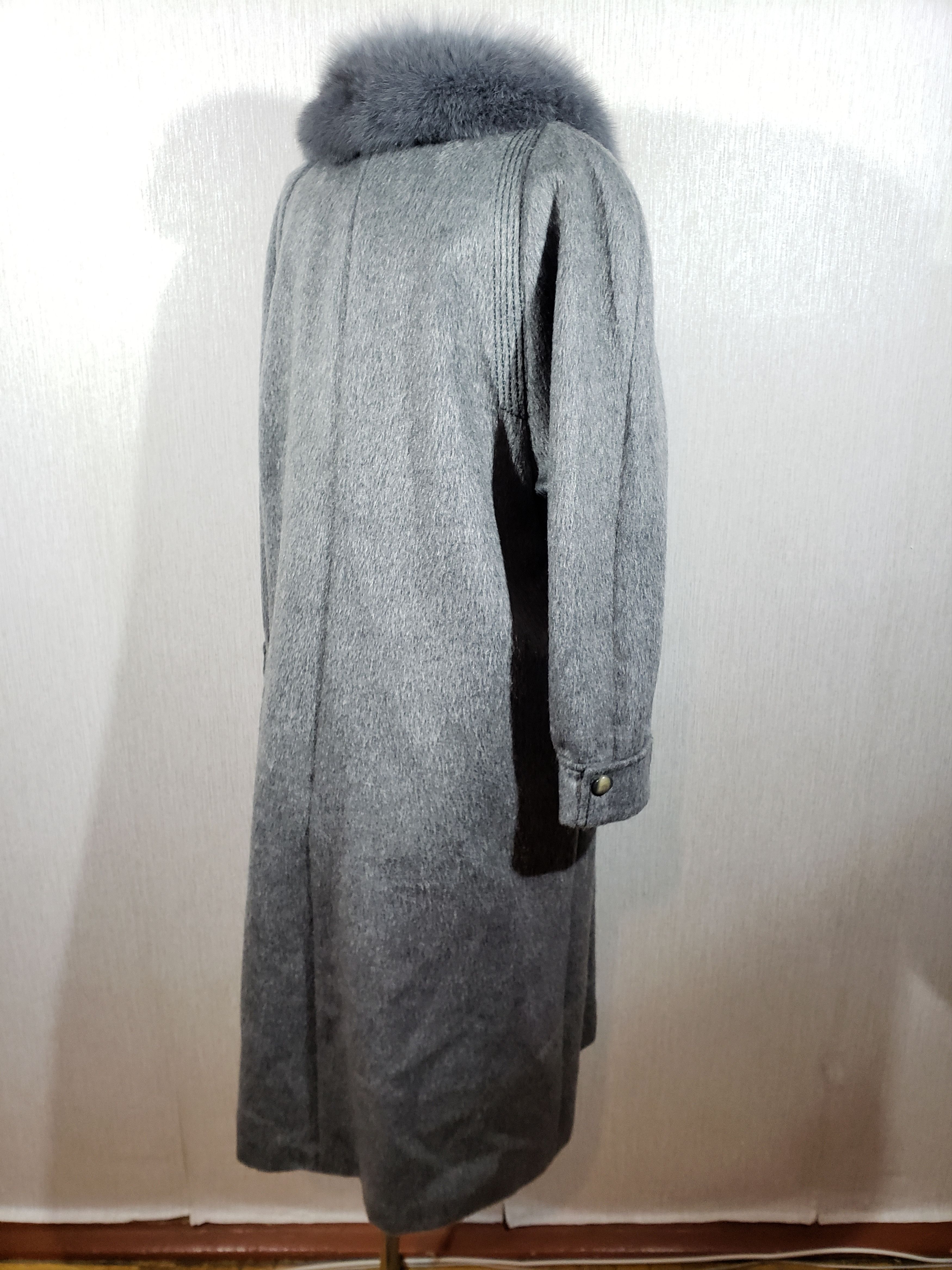 Uniqlo Long woolen women's trench coat. Size XXL / US 16-18 / IT 52-54 - 5 Thumbnail