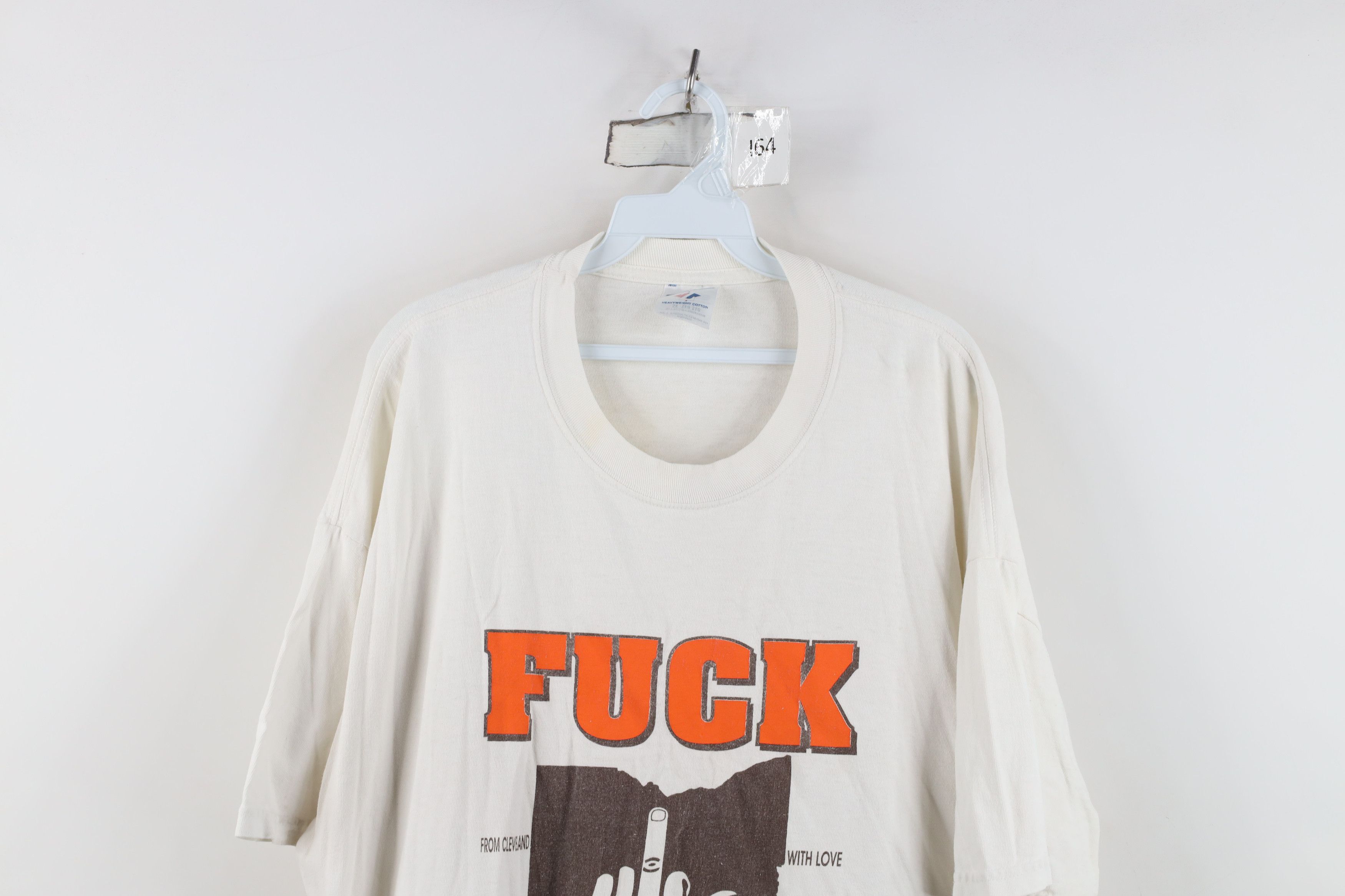 Vintage Vintage Y2K Cleveland Browns F*ck Baltimore Ravens T-Shirt Size US XXL / EU 58 / 5 - 2 Thumbnail