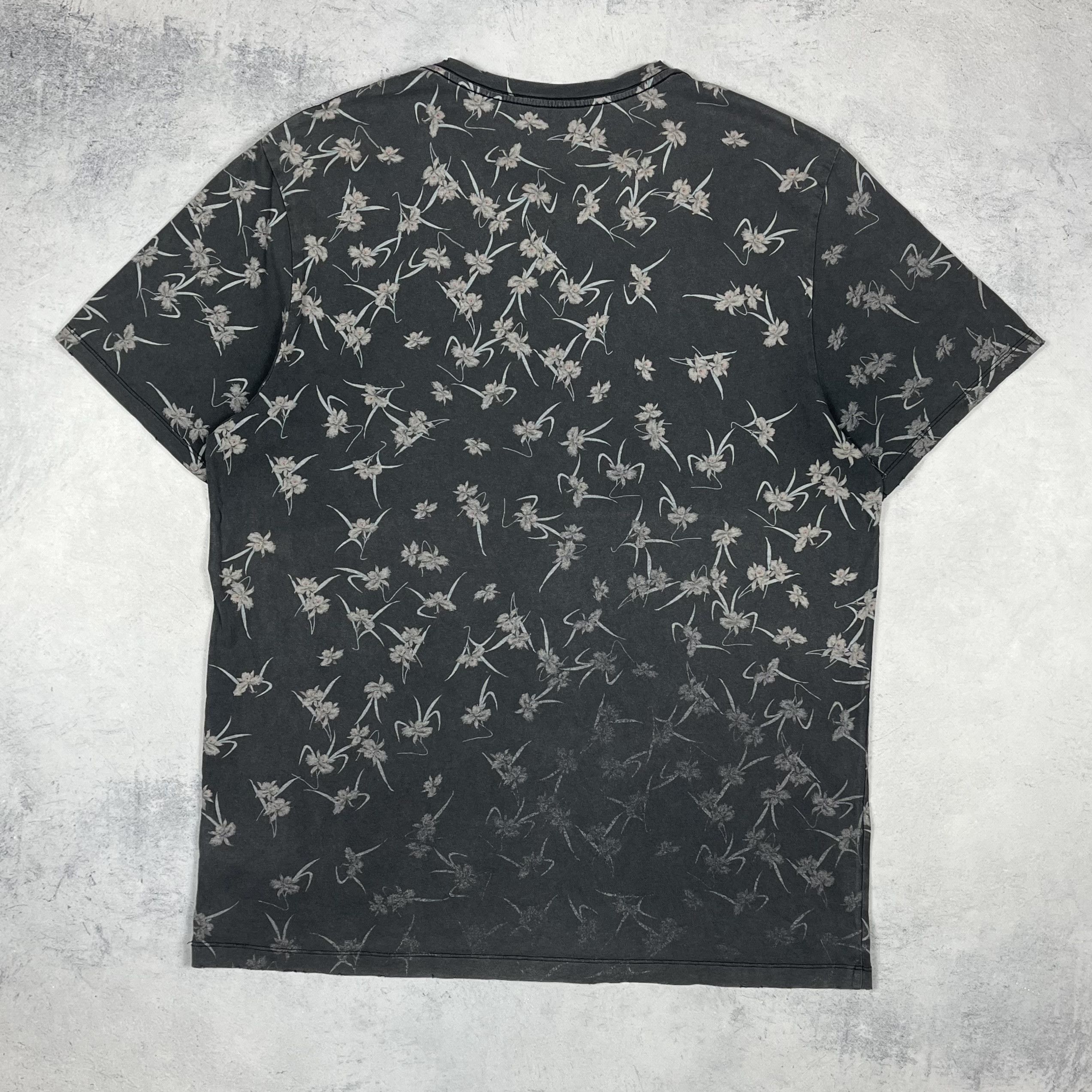 Allsaints Designer AllSaints AARU SLOUCH Graphite Grey T Shirt Size US L / EU 52-54 / 3 - 15 Thumbnail