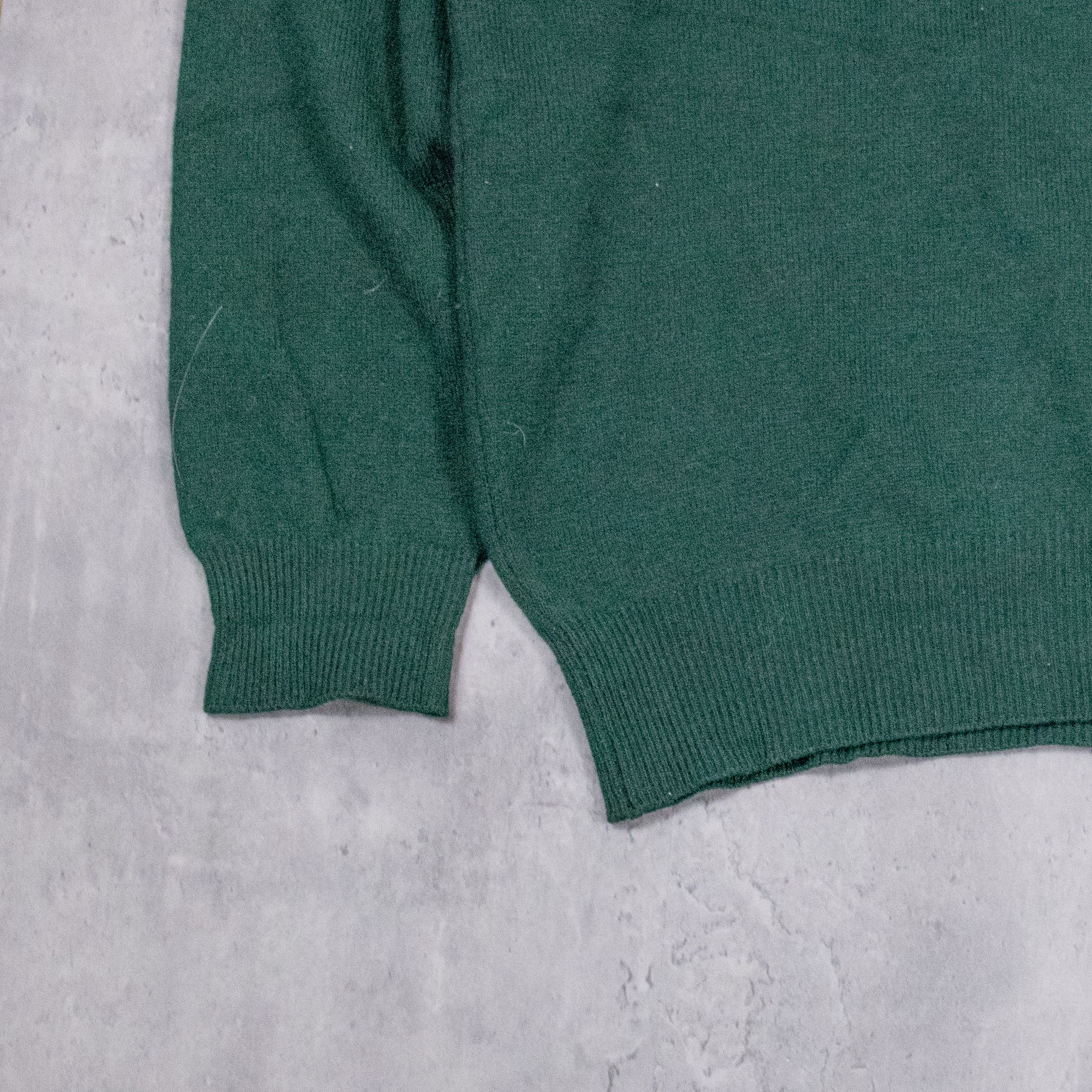 Lil Yachty Vintage 1990s Larry Golf Club V Neck Knitted Sweater Size US XL / EU 56 / 4 - 5 Thumbnail