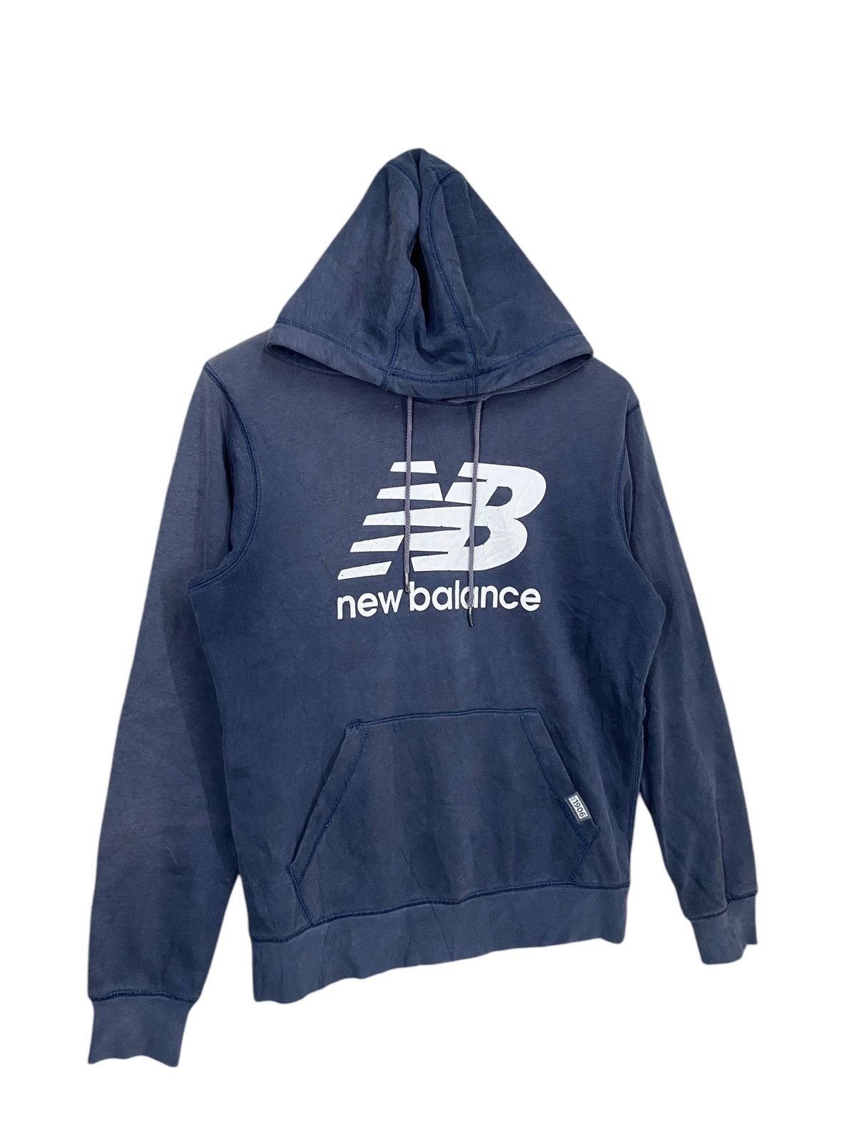 New Balance × Vintage New balance spell out big logo hoodie distressed Size US M / EU 48-50 / 2 - 4 Thumbnail
