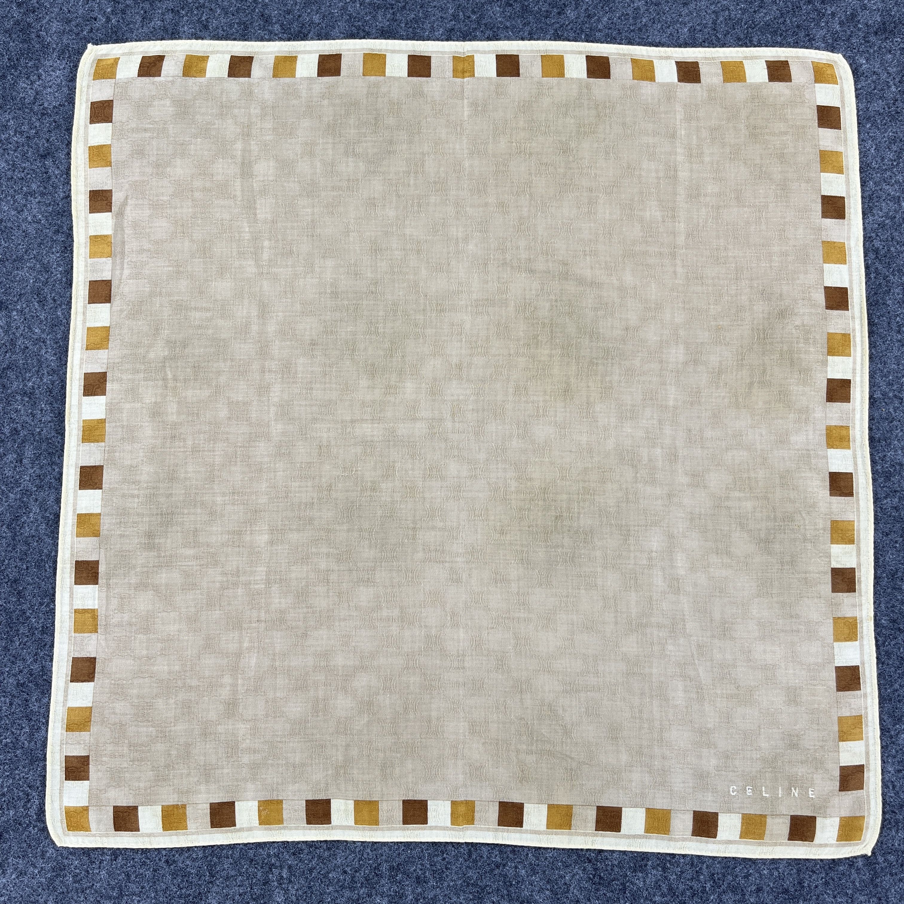 Vintage Vintage Celine Handkerchief / Bandana / Neckerchief B297 Size ONE SIZE - 2 Thumbnail