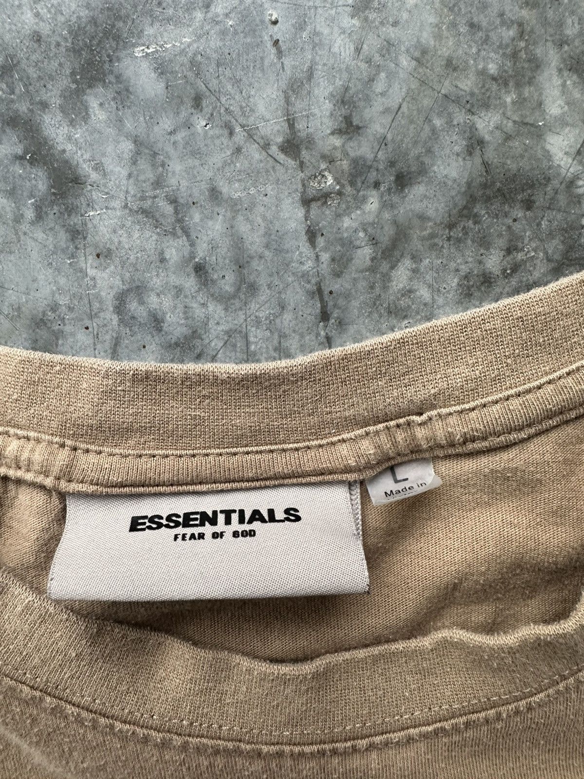 Essentials × Fear of God ESSENTIALS TEE Size US L / EU 52-54 / 3 - 3 Thumbnail
