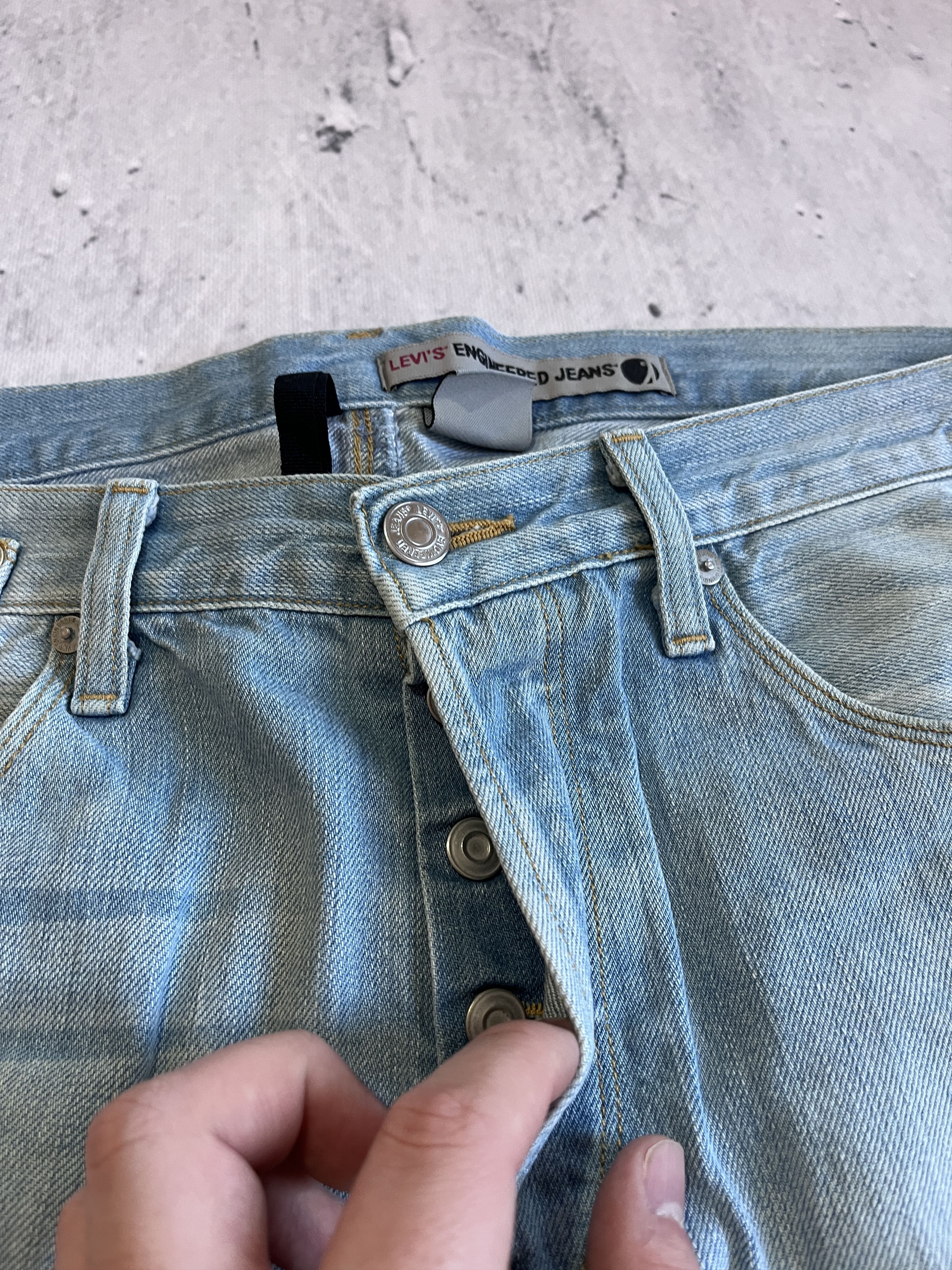 Levi's LEVI'S ENGINEERED JEANS 2011 TWISTED LEG VINTAGE Y2K DENIM Size US 34 / EU 50 - 11 Thumbnail