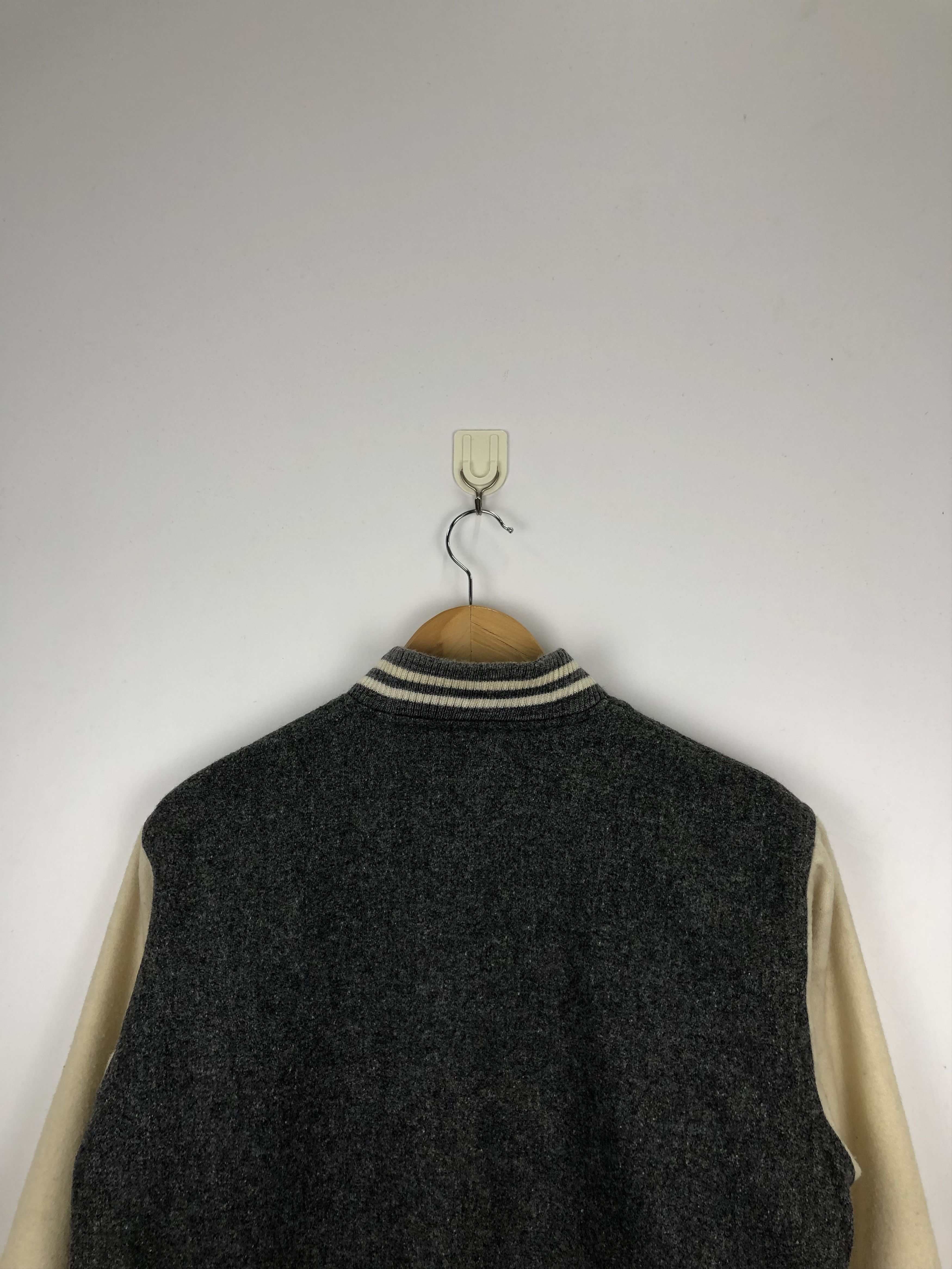Japanese Brand Vintage 80s Troy Bros Wool Varsity Jacket V0441 Size US M / EU 48-50 / 2 - 4 Thumbnail
